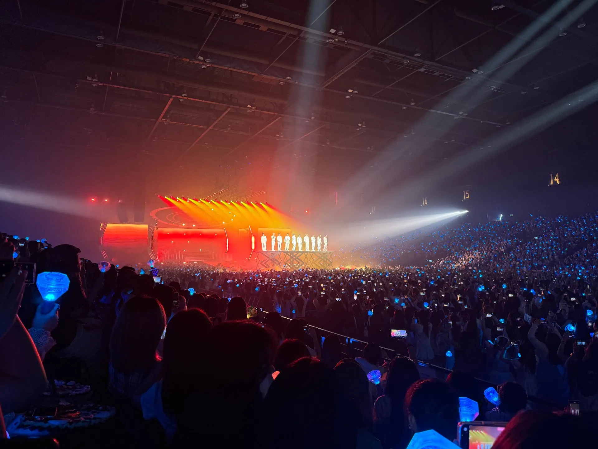 AsiaWorld-Expo 亞洲國際博覽館 自動建檔區域: awe-51 E排6號 視野照片 - Treasure RELAY TOUR [REBOOT] IN HONG KONG