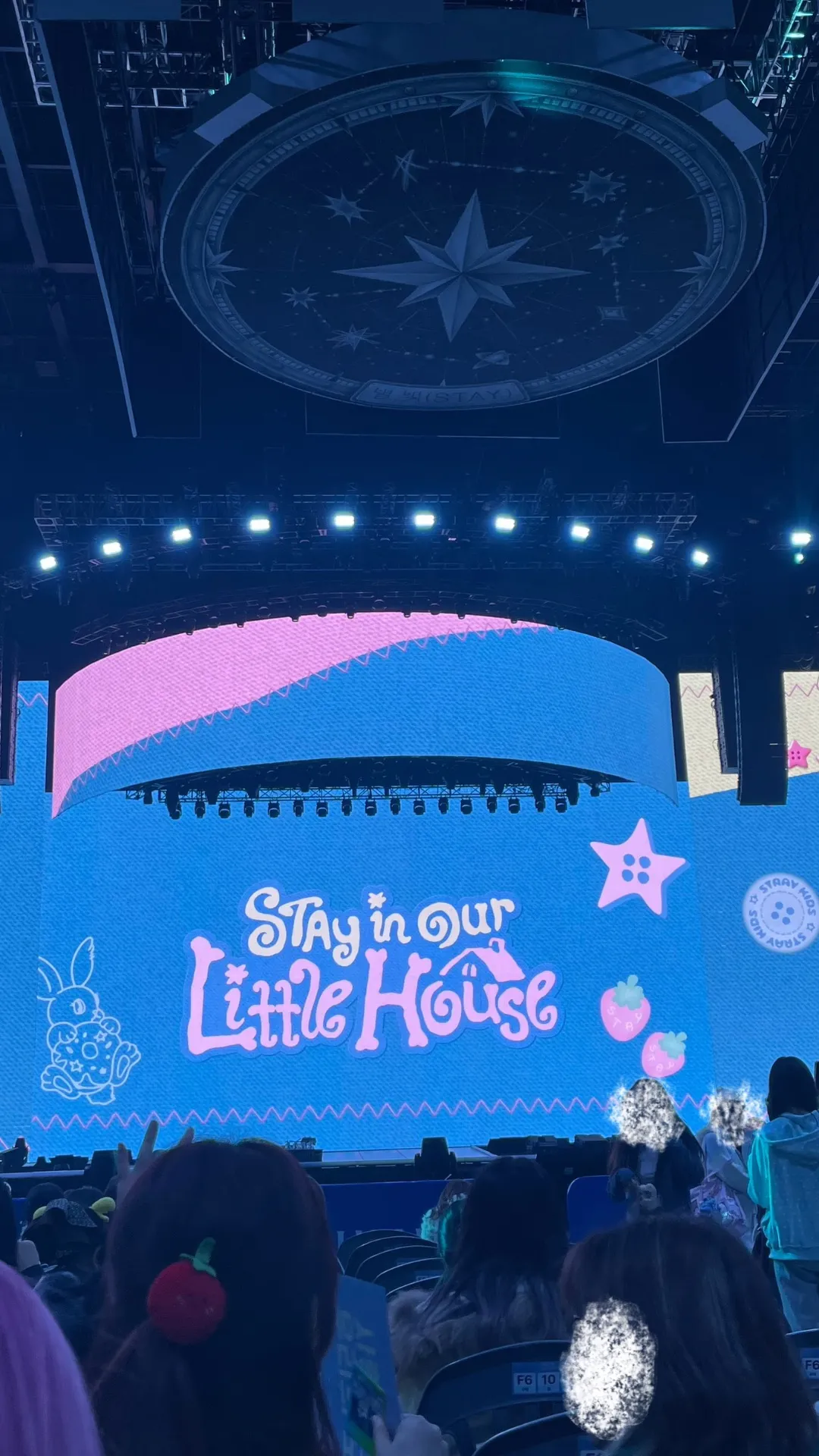 Inspire Arena 迎仕柏綜藝館 自動建檔區域: ins-floore 中排右號 視野照片 - Stray Kids 6th fan meeting