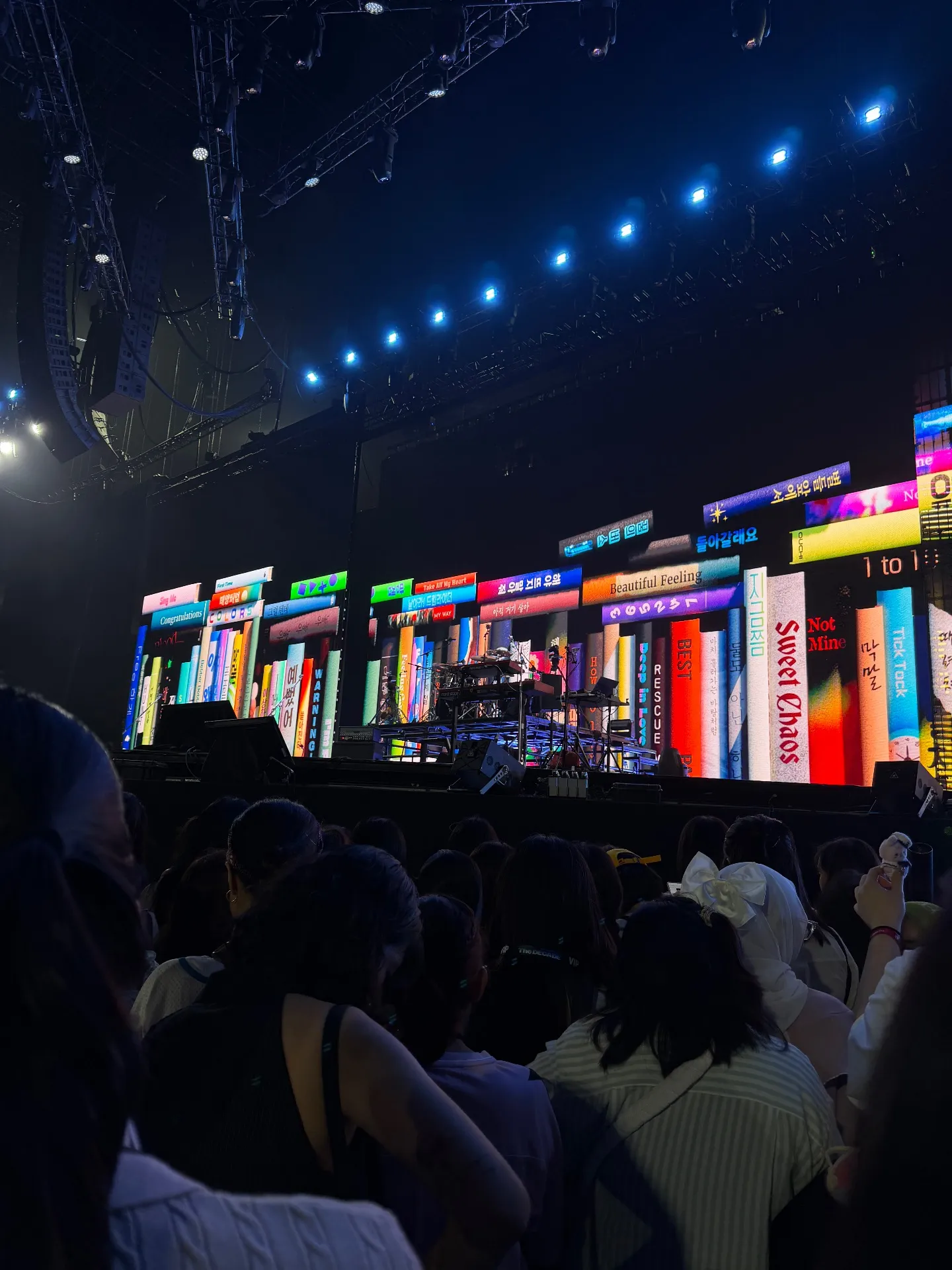 亞通體育館 (Axiata Arena)(Unifi Arena) B 區 前排左號 視野照片 - DAY6 THE DECADE TOUR