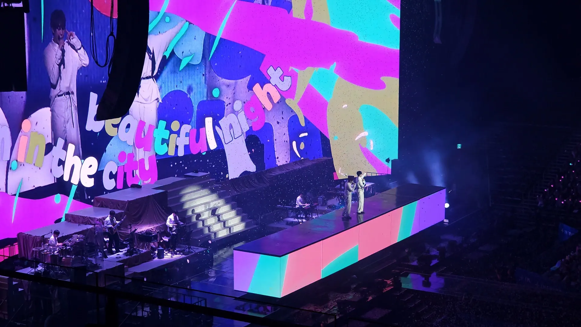 Inspire Arena 317 โซน แถว D ที่นั่ง 12 ภาพวิวที่นั่ง - DxS Serenade