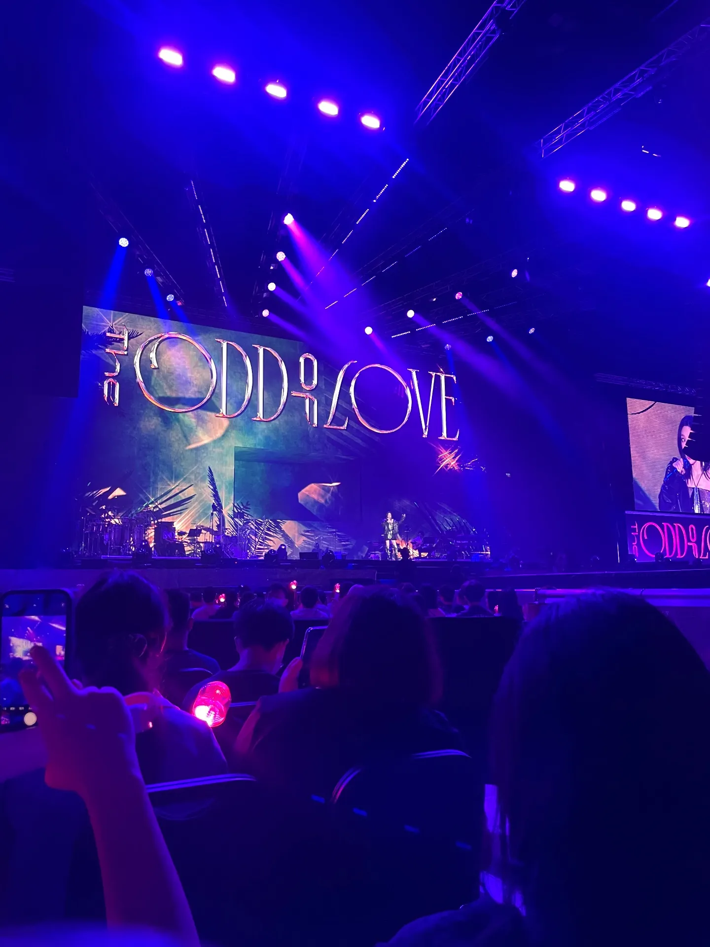 AsiaWorld-Expo 亞洲國際博覽館 自動建檔區域: awe-floora 中排右號 視野照片 - Taeyeon Concert-the Odd of Love