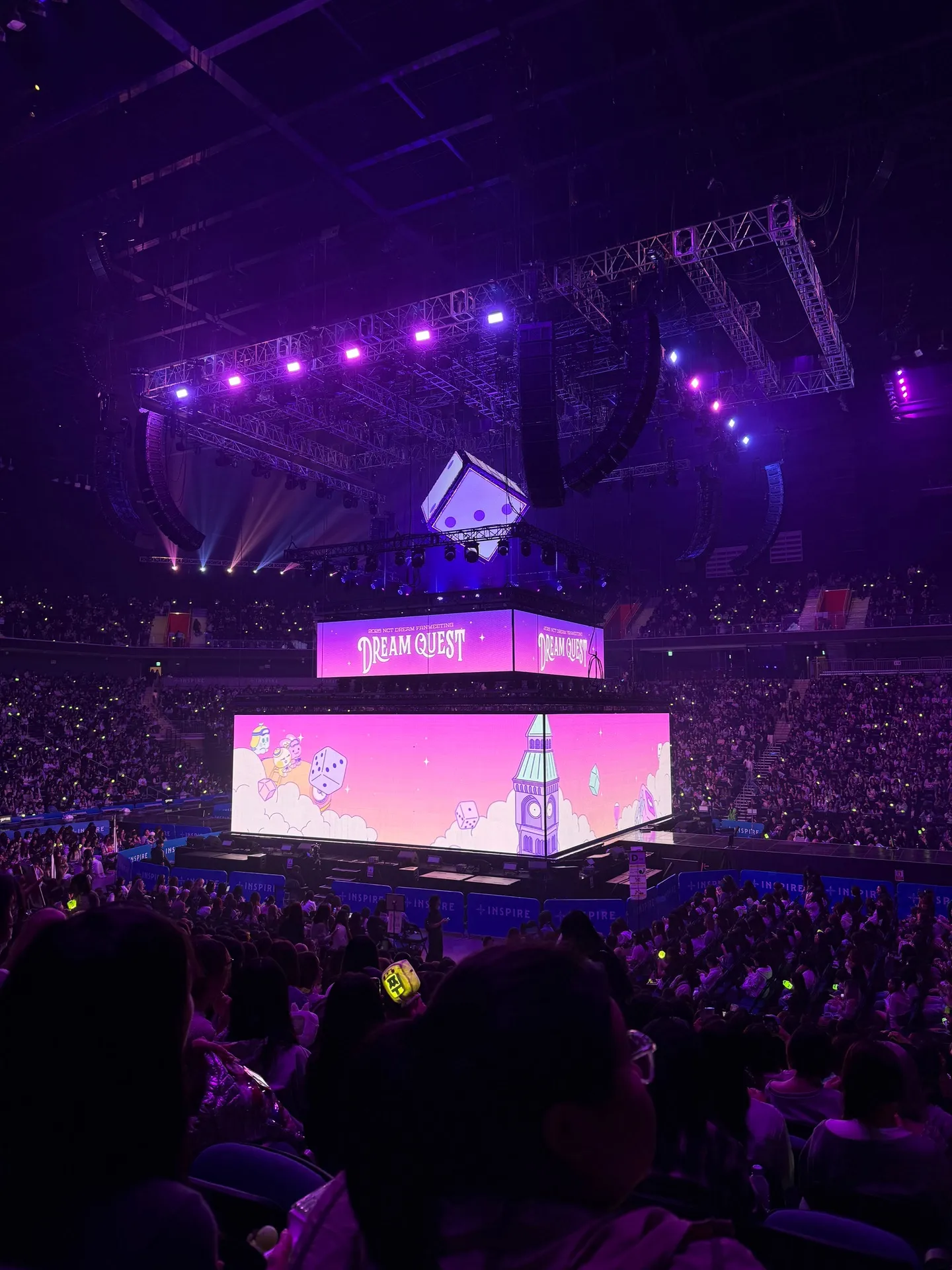 Inspire Arena 306 โซน แถว C ที่นั่ง 2 ภาพวิวที่นั่ง - NCT DREAM FM