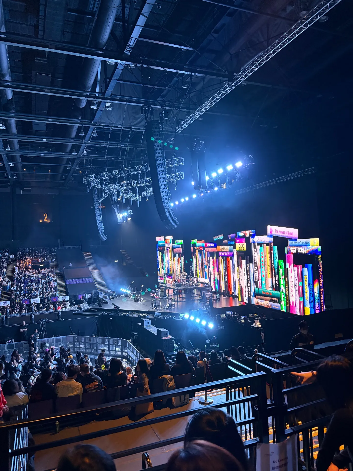 AsiaWorld-Expo 16 V列16番 座席からの眺め - Day6 The Decade in Hong Kong 2026