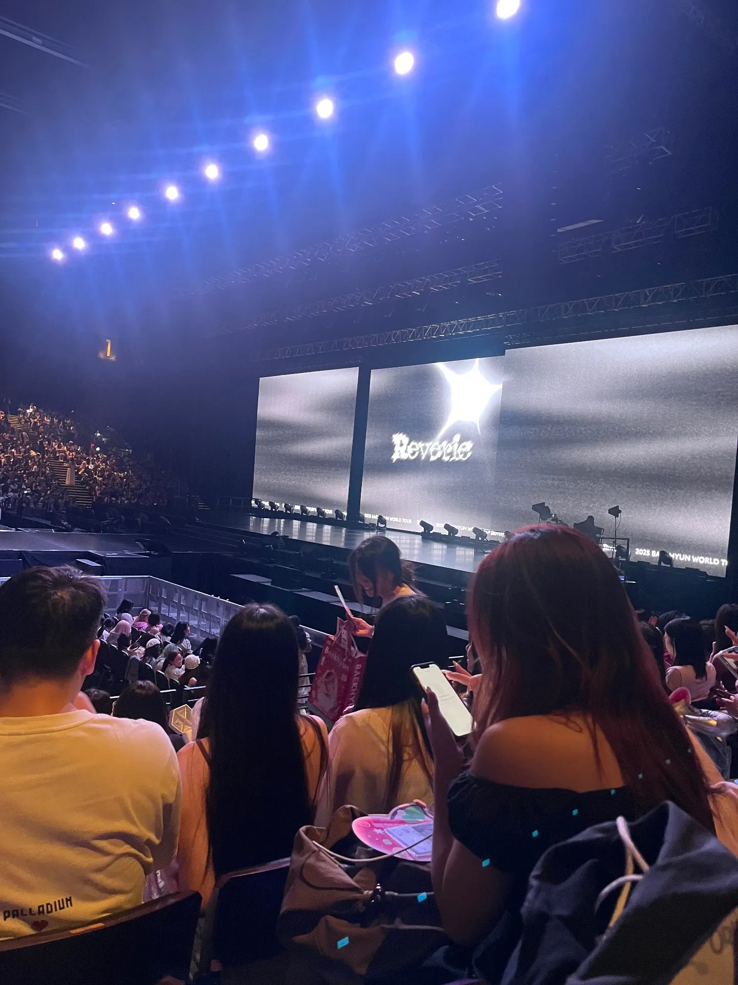 AsiaWorld-Expo 亞洲國際博覽館 11 區 J排17號 視野照片 - Baekhyun Reverie