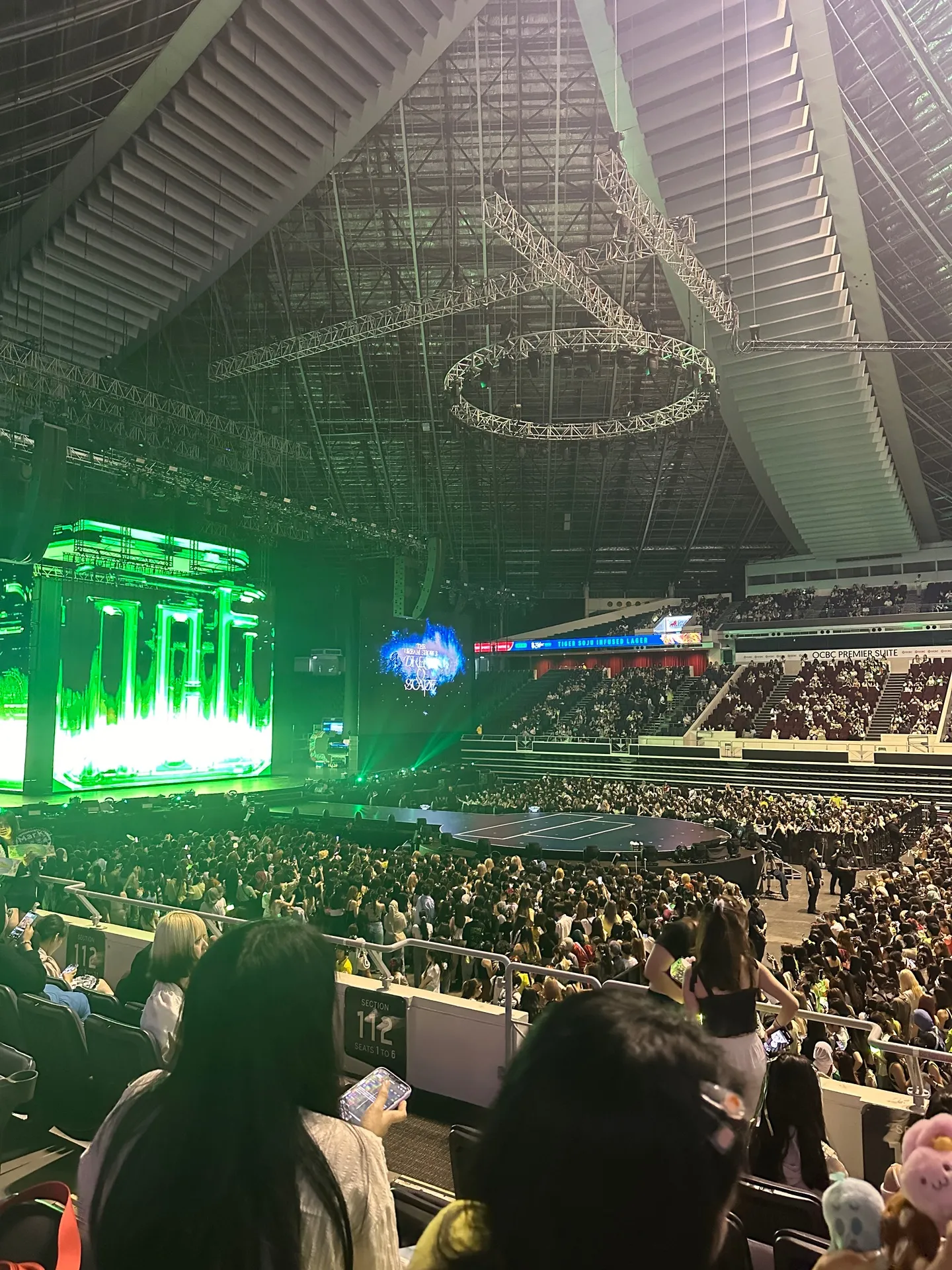 新加坡室內體育館 (Singapore Indoor Stadium) 213 區 17排8號 視野照片 - THE DREAM SHOW DREAM( )SCAPE
