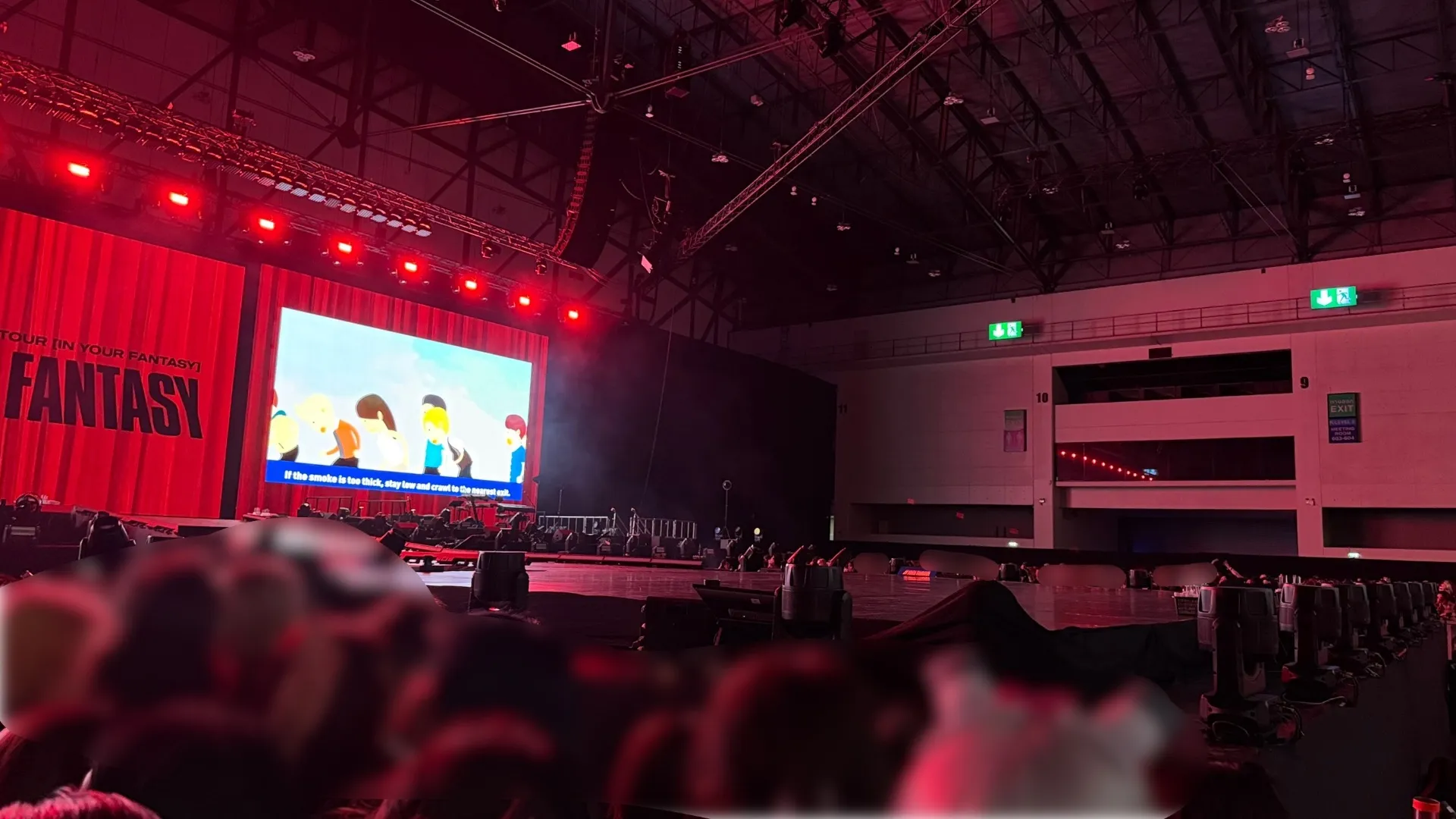 IMPACT Arena 自動建檔區域: imp-floord 前排右號 視野照片 - ATEEZ IN YOUR FANTASY BANGKOK