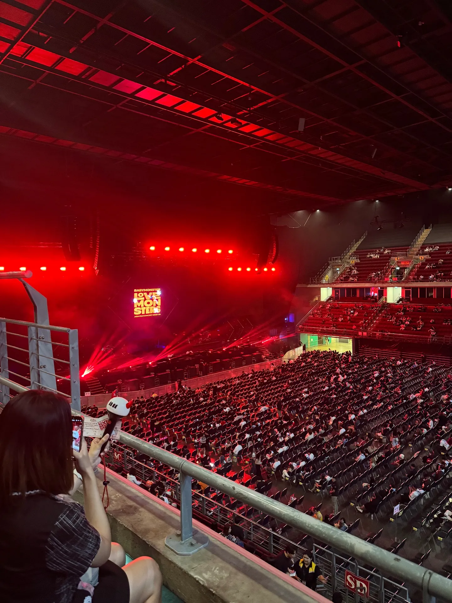 IMPACT Arena E โซน แถว Row A ภาพวิวที่นั่ง - BABYMONSTERS LOVE MONSTERS Asia Fan Concert