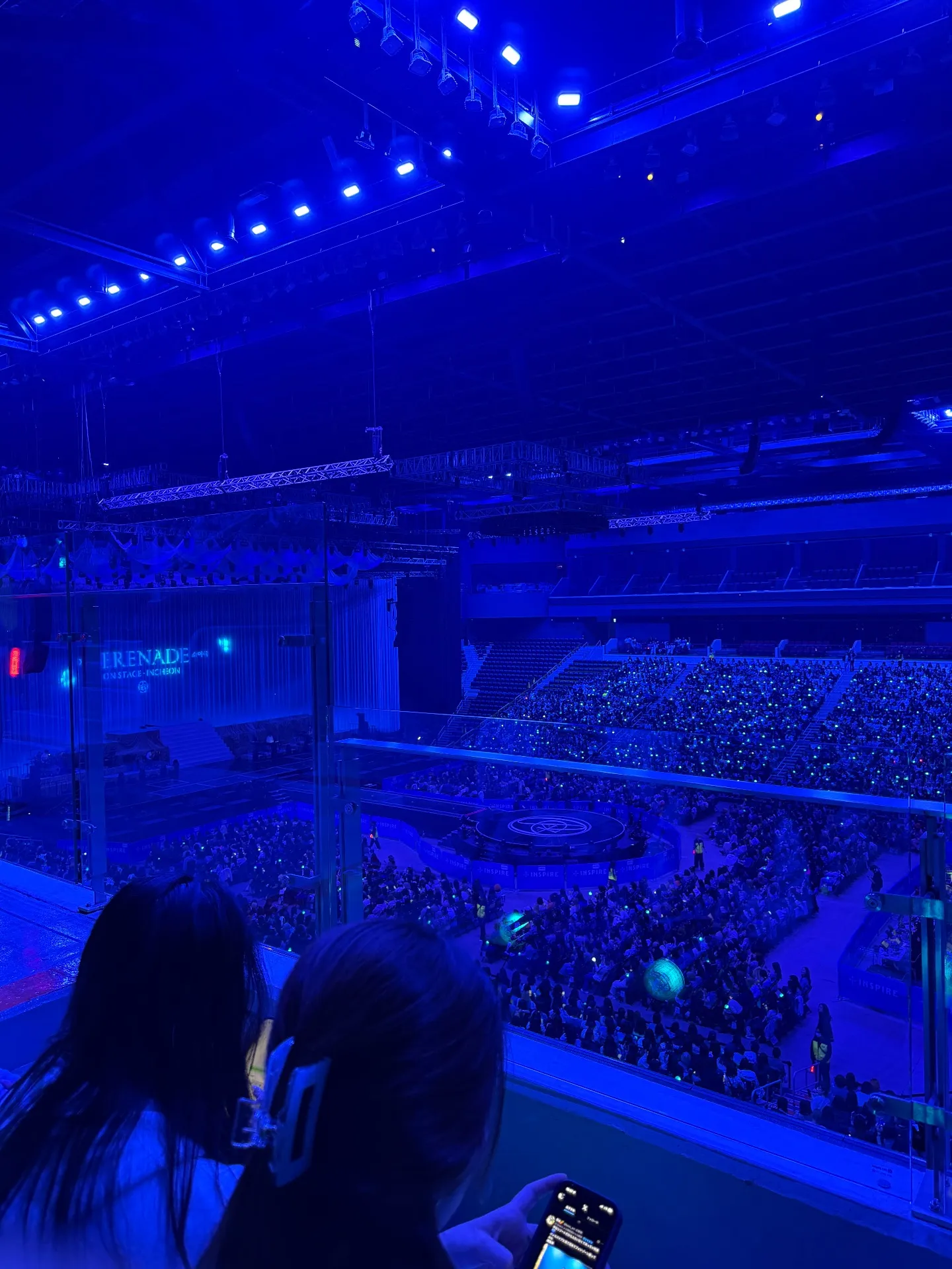 Inspire Arena 迎仕柏綜藝館 自動建檔區域: ins-415 B排12號 視野照片 - DxS Serenade