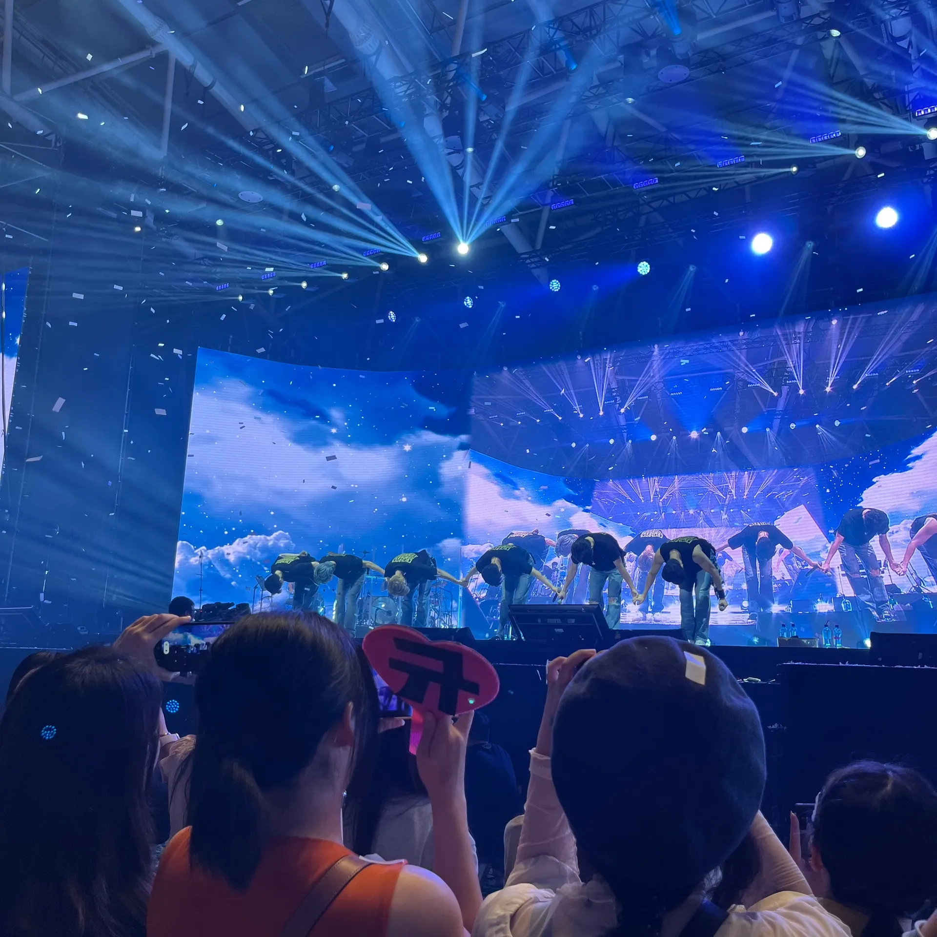 五股工商展覽館 自動建檔區域: neh-a3 3排65號 視野照片 - INFINITE CONCERT <COMEBACK AGAIN>