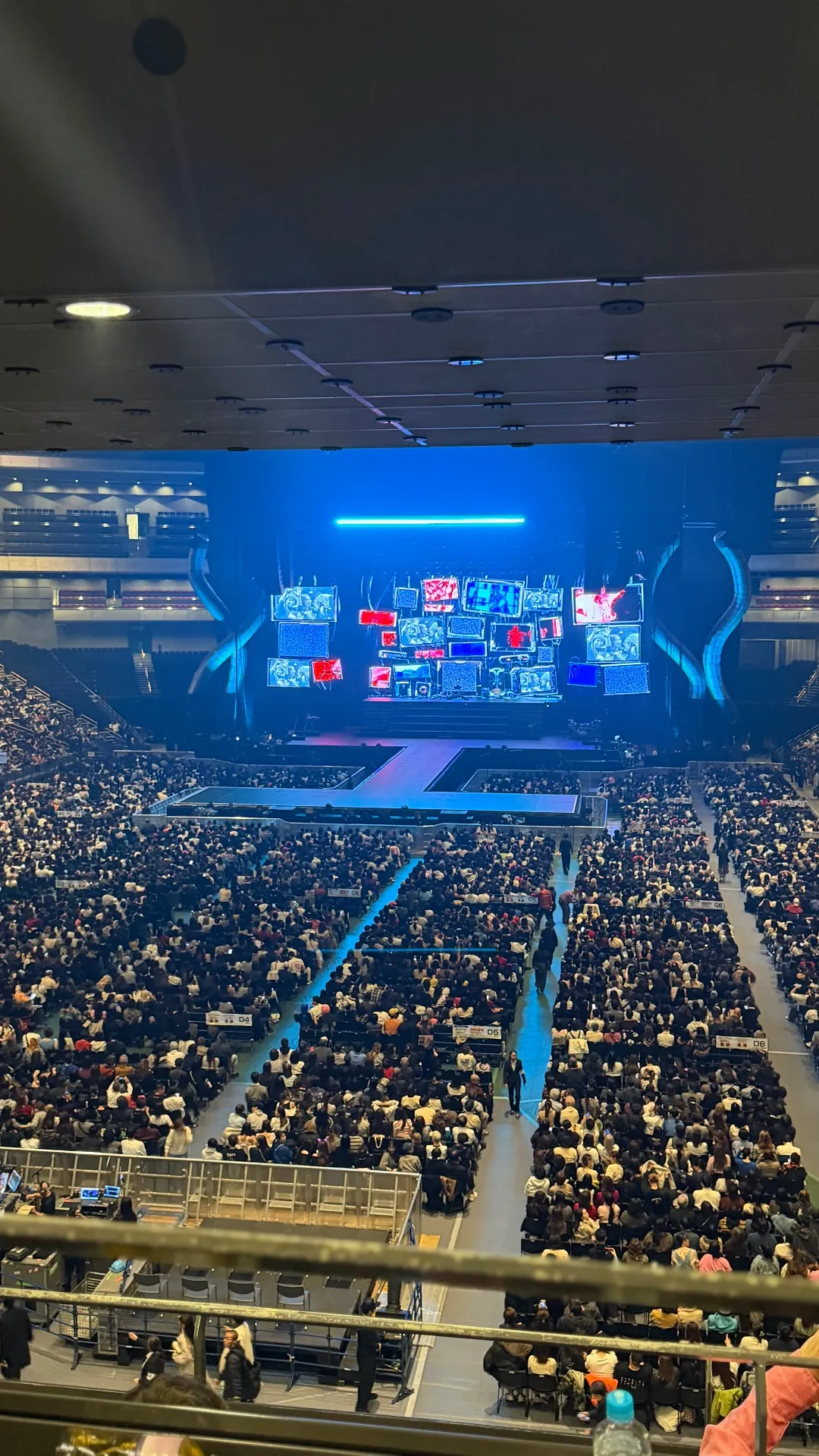 埼玉超級競技場 (Saitama Super Arena) 60 區 3排 視野照片 - Katy Perry THE LIFETIMES TOUR