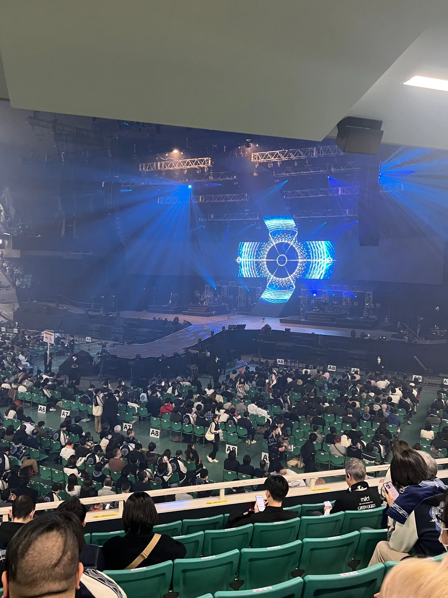 日本武道館 (Nippon Budokan) 超猛: nip-54 G列排15號號 視野照片 - milet Live at Nippon Budokan Ray of Water