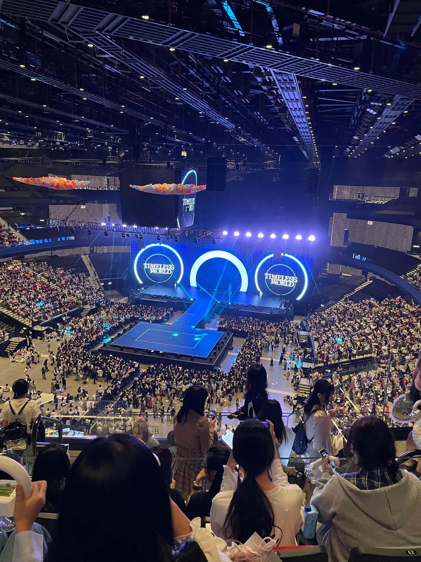 澳門銀河綜藝館 (Galaxy Arena) 310 區 F排21號 視野照片 - 2024 ZEROBASEONE THE FIRST TOUR [TIMELESS WORLD] in MACAU