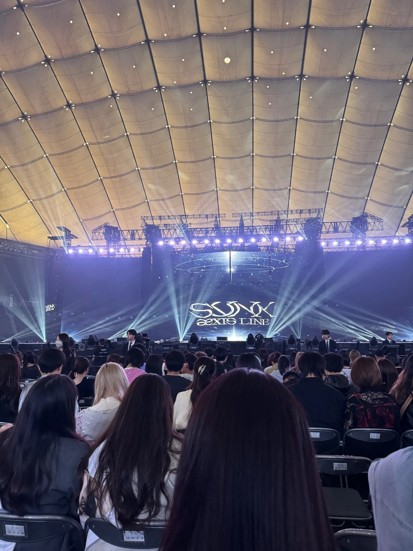 東京巨蛋 (Tokyo Dome) 超猛: tkd-floork 後排中號 視野照片 - aespa