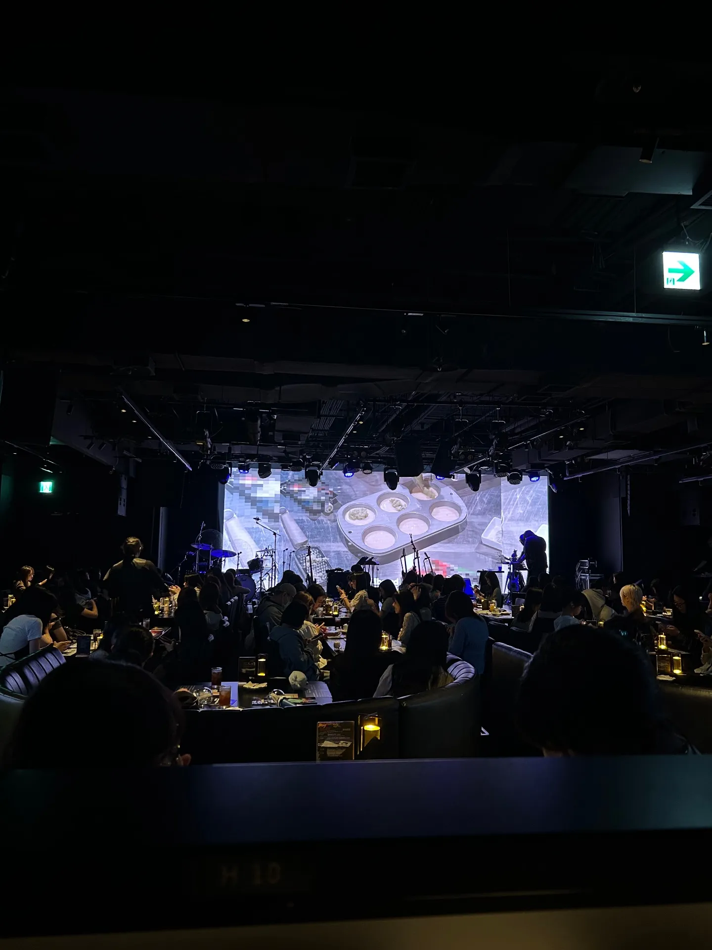 Billboard Live Taipei 超猛: bil-z244 視野照片