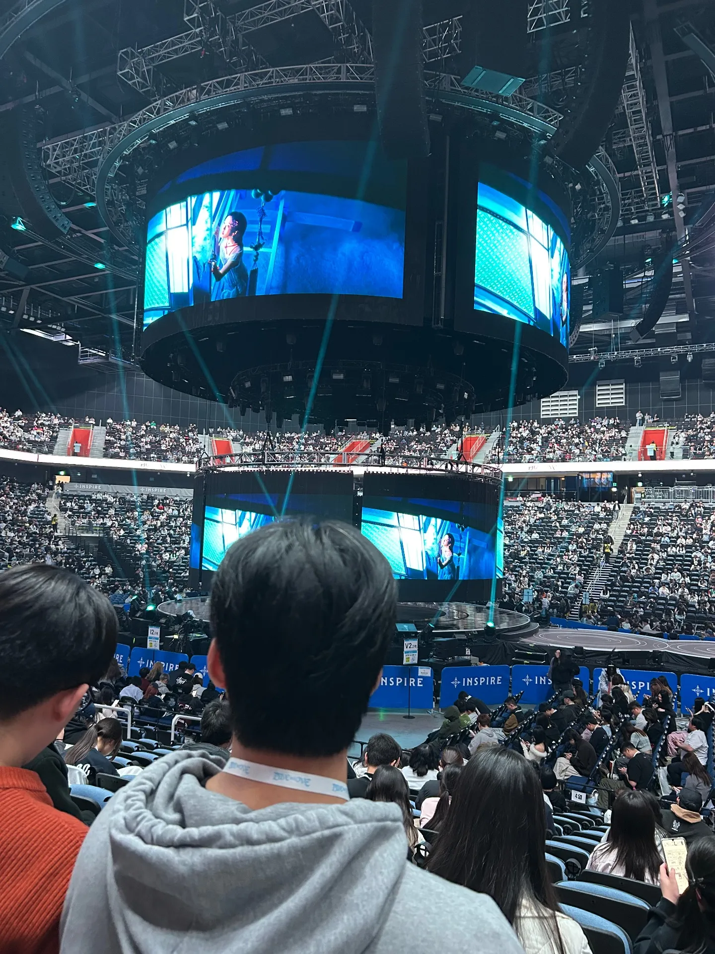 Inspire Arena 306 โซน แถว M ที่นั่ง 10 ภาพวิวที่นั่ง - 2026 IVE THE 4TH FAN CONCERT 〈DIVE into IVE〉