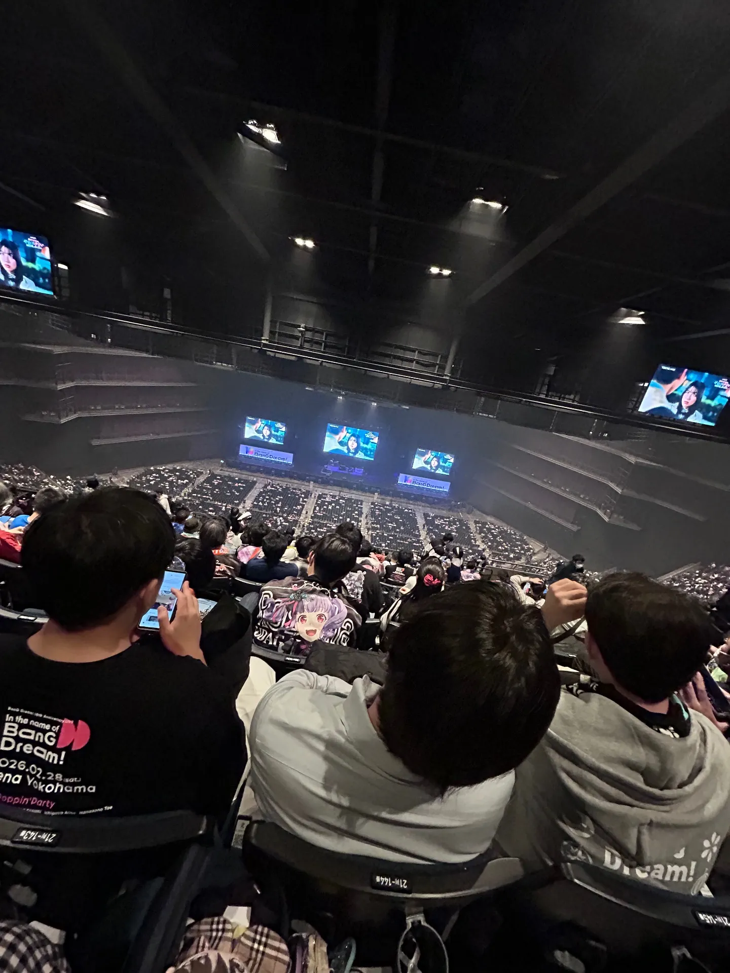 K-Arena 橫濱 超猛: yka-42 22排143號 視野照片 - BanG Dream ! 10th Anniversary LIVE In the name of BanG Dream !]