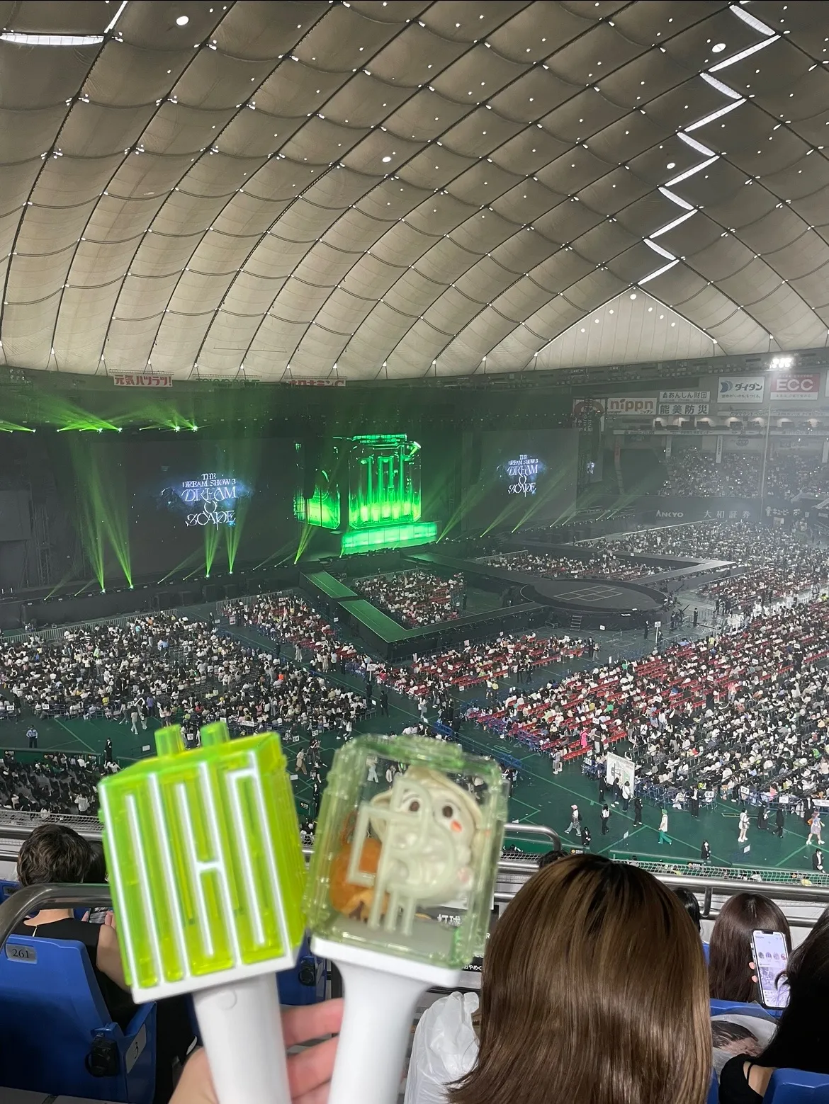 東京巨蛋 (Tokyo Dome) 超猛: tkd-d38 6排排251號號 視野照片 - NCT DREAM THE DREAM SHOW 3 in Japan