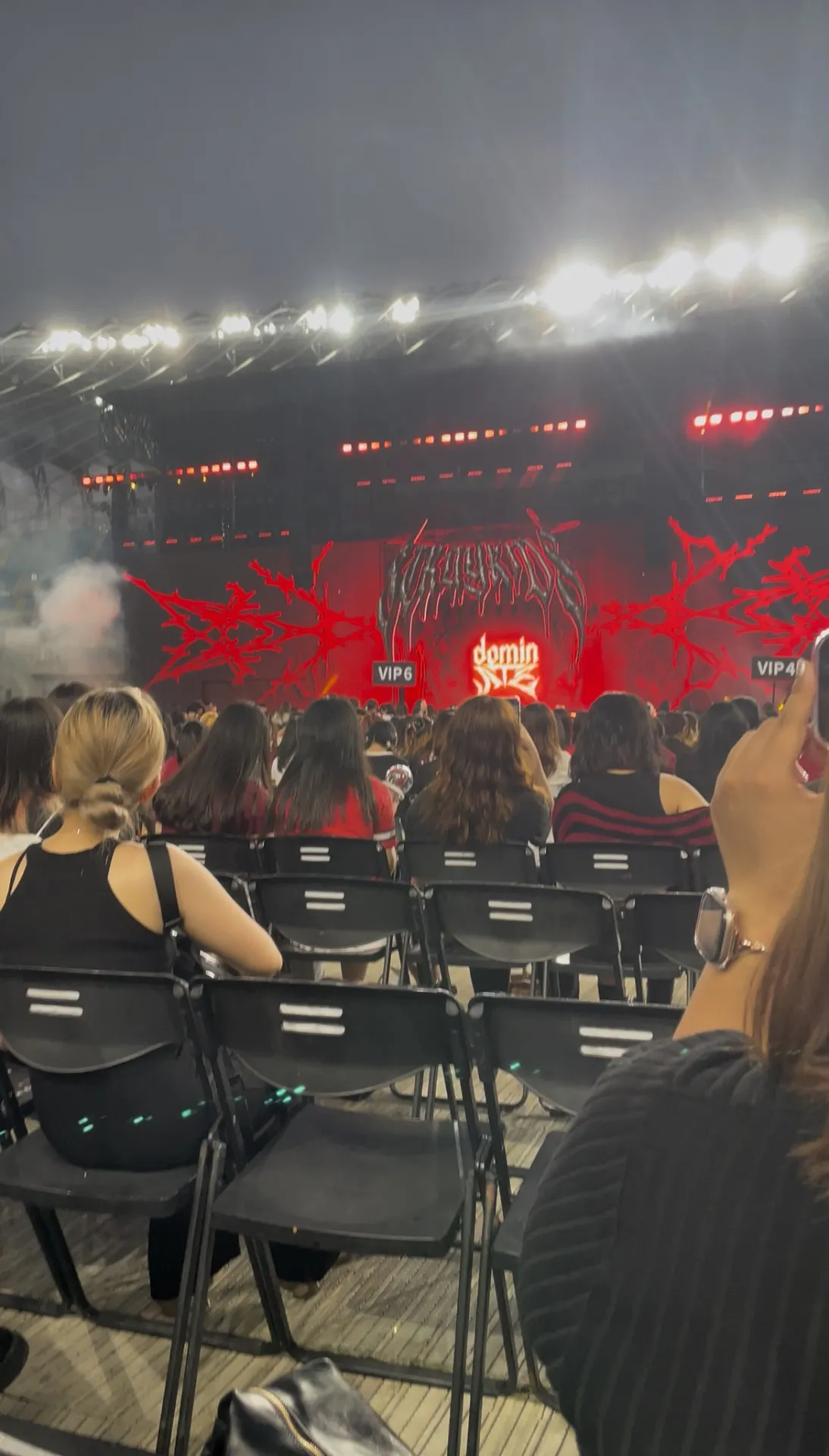 Kaohsiung National Stadium (高雄世運主場館) P 前列中番 座席からの眺め - <dominATE> IN KAOHSIUNG