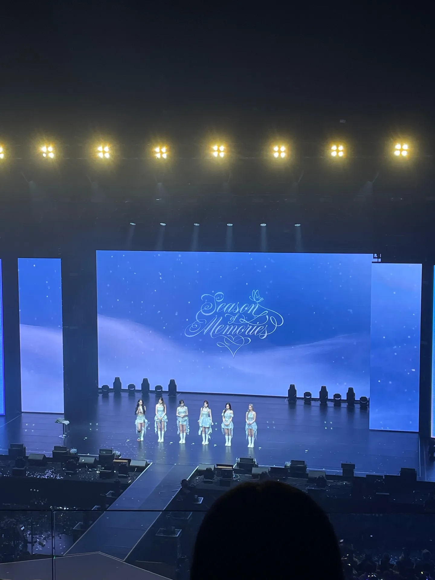 台北流行音樂中心 3 E 2排5號 視野照片 - GFRIEND <Season of Memories> in Taipei