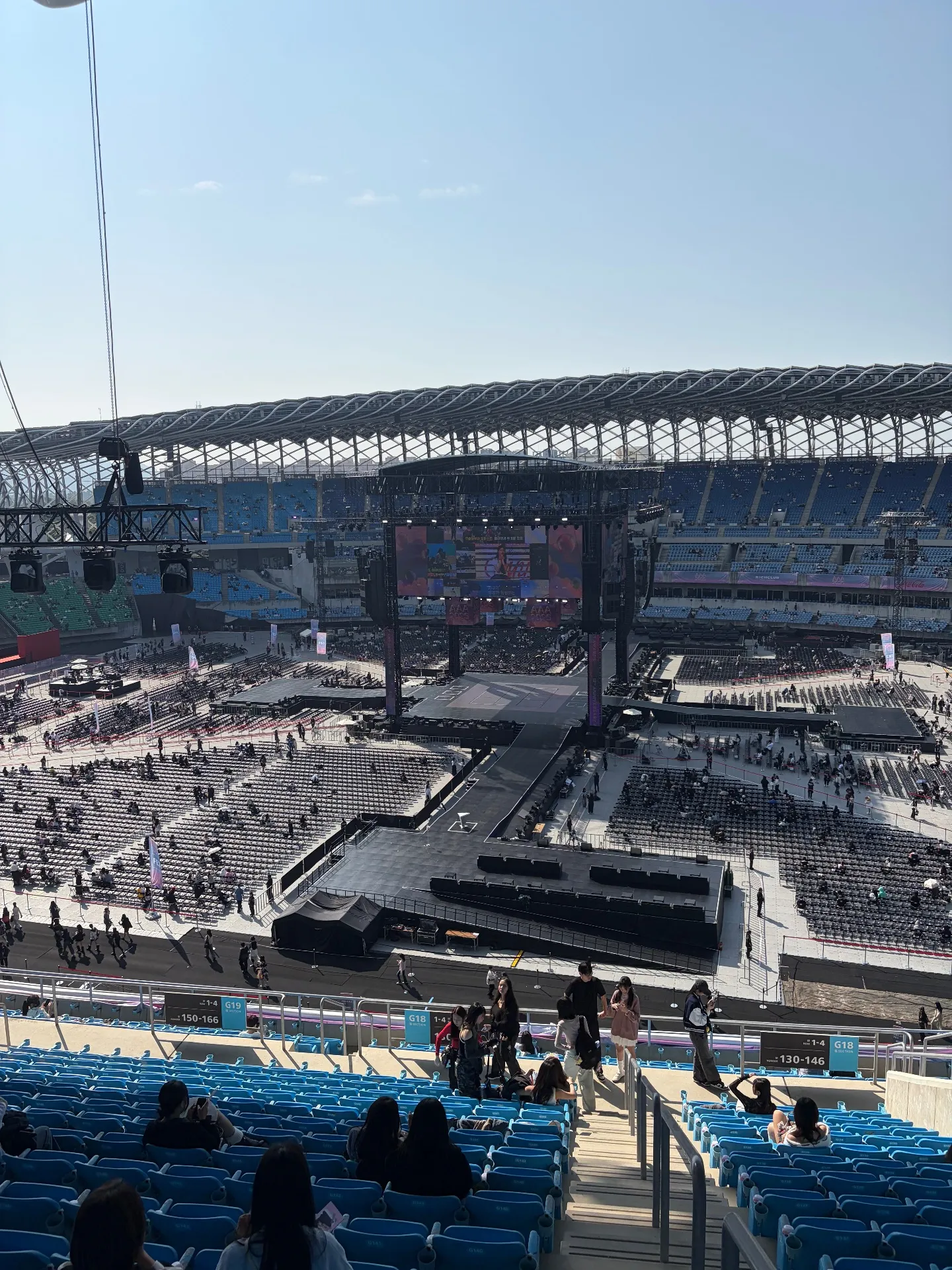 Kaohsiung National Stadium (AAA) G19 20列140番 座席からの眺め - AAA