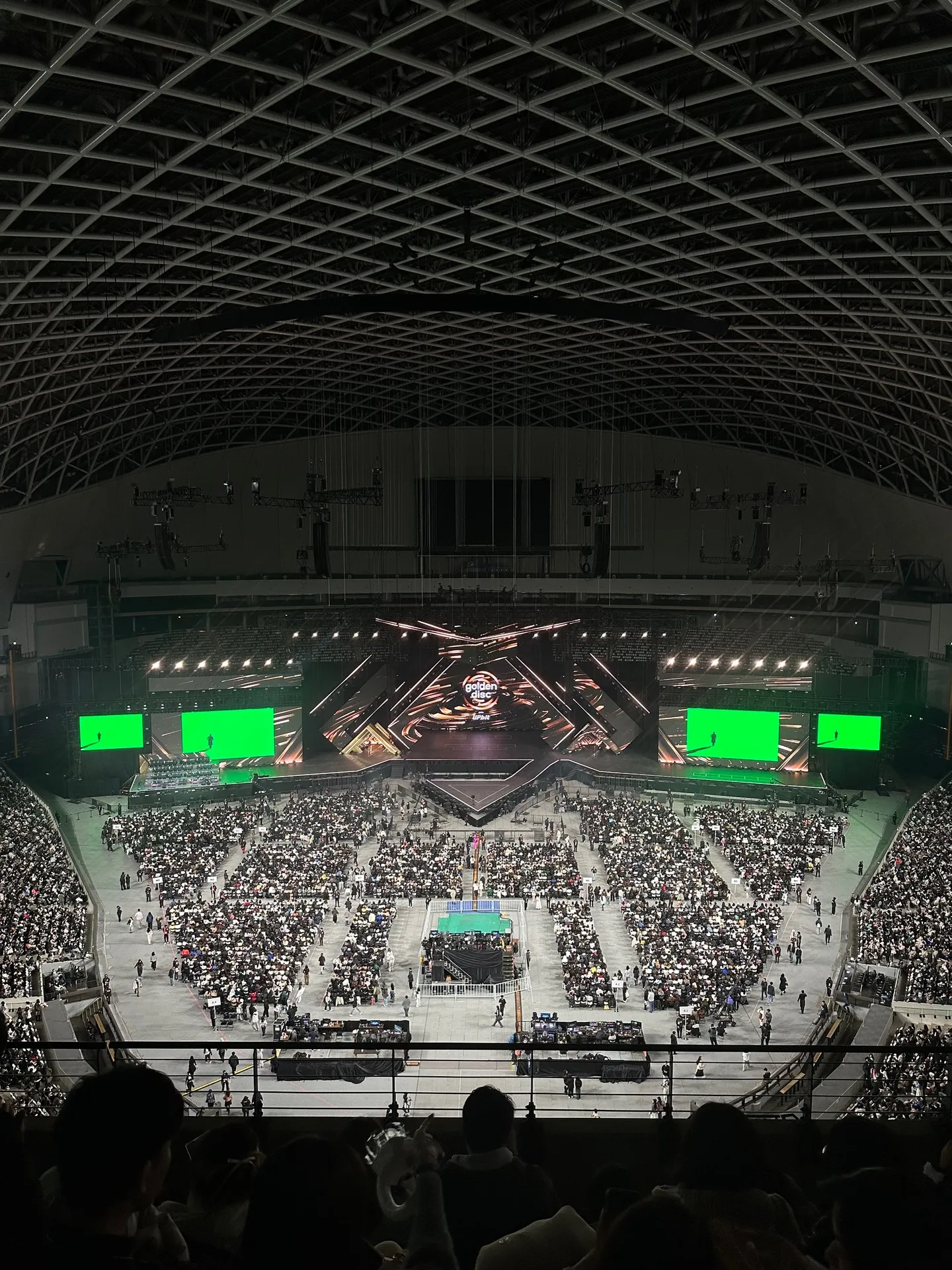 台北大巨蛋 509 6排12號 視野照片 - 2026金唱片頒獎典禮
