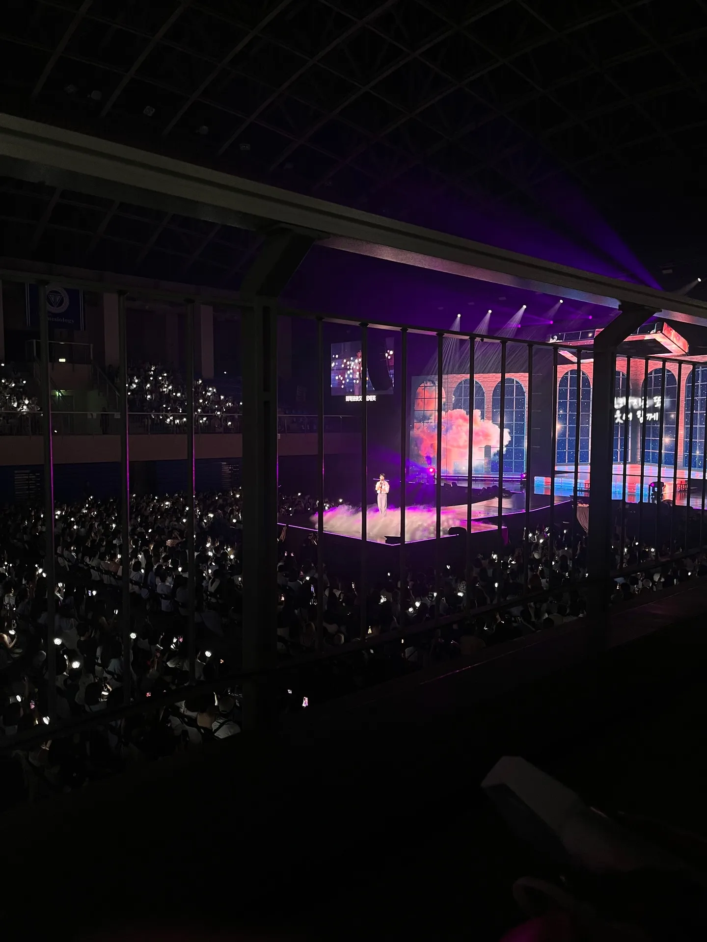 天母體育館 R2 區 1排49號 視野照片 - DOH KYUNG SOO ASIA FAN CONCERT TOUR <BLOOM> in TAIPEI