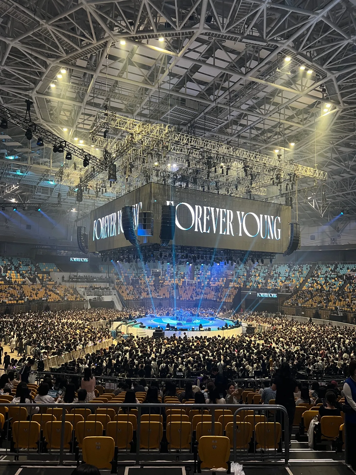 KSPO Dome 36 โซน แถว 4 ที่นั่ง 12 ภาพวิวที่นั่ง - DAY6 3RD WORLD TOUR<FOREVER YOUNG>FINAL in SEOUL