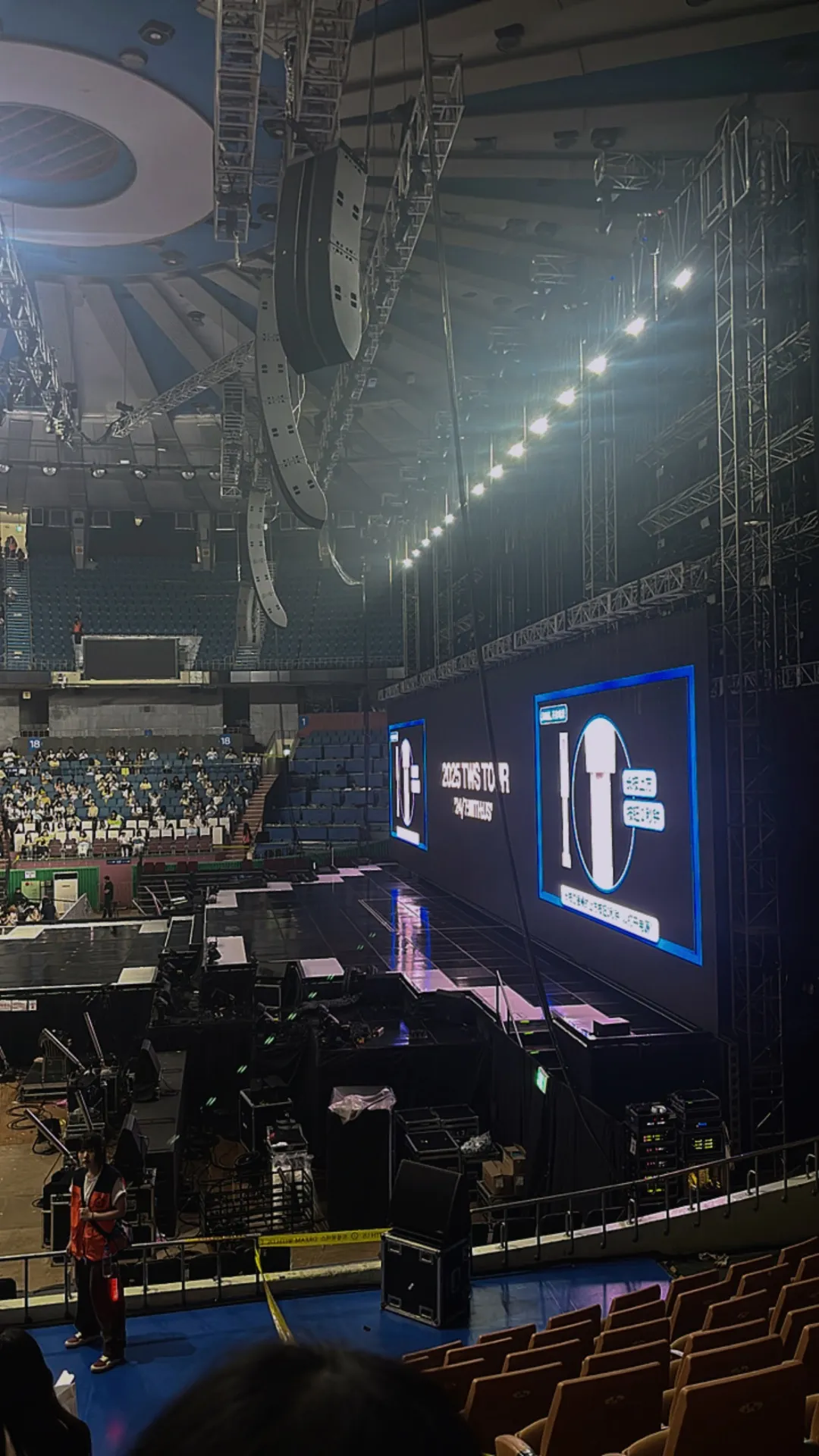 Jamsil Indoor Stadium 蠶室室內體育館 自動建檔區域: jis-09 10排排1號號 視野照片 - TWS TOUR ‘24/7:WITH:US’ IN SEOUL