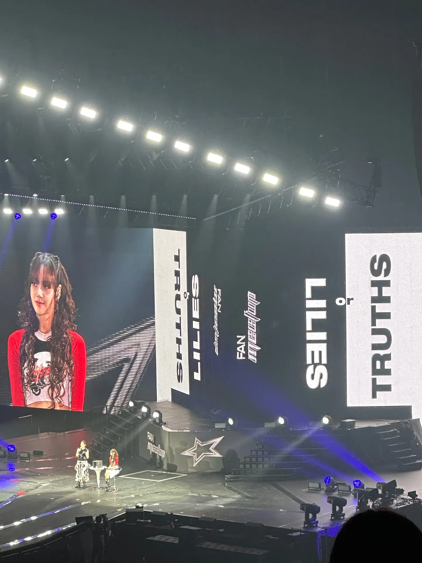 高雄巨蛋 217 區 37排排7號號 視野照片 - Lisa Fan Meetup in Asia 2024