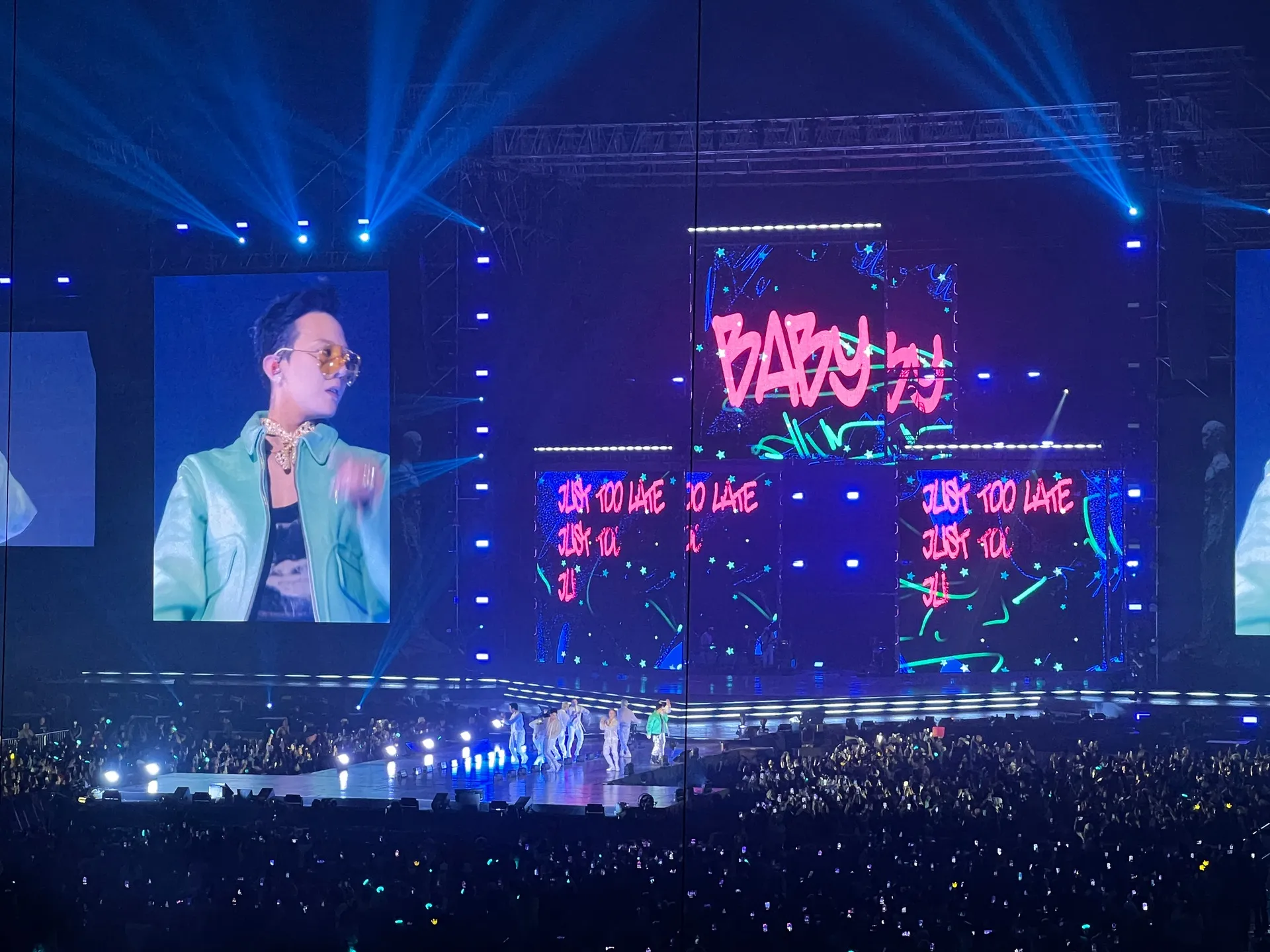Gocheok Sky Dome 高尺天空巨蛋 自動建檔區域: gsd-t03 13排4號 視野照片 - G-DRAGON 2025 WORLD TOUR IN SEOUL(ENCORE）