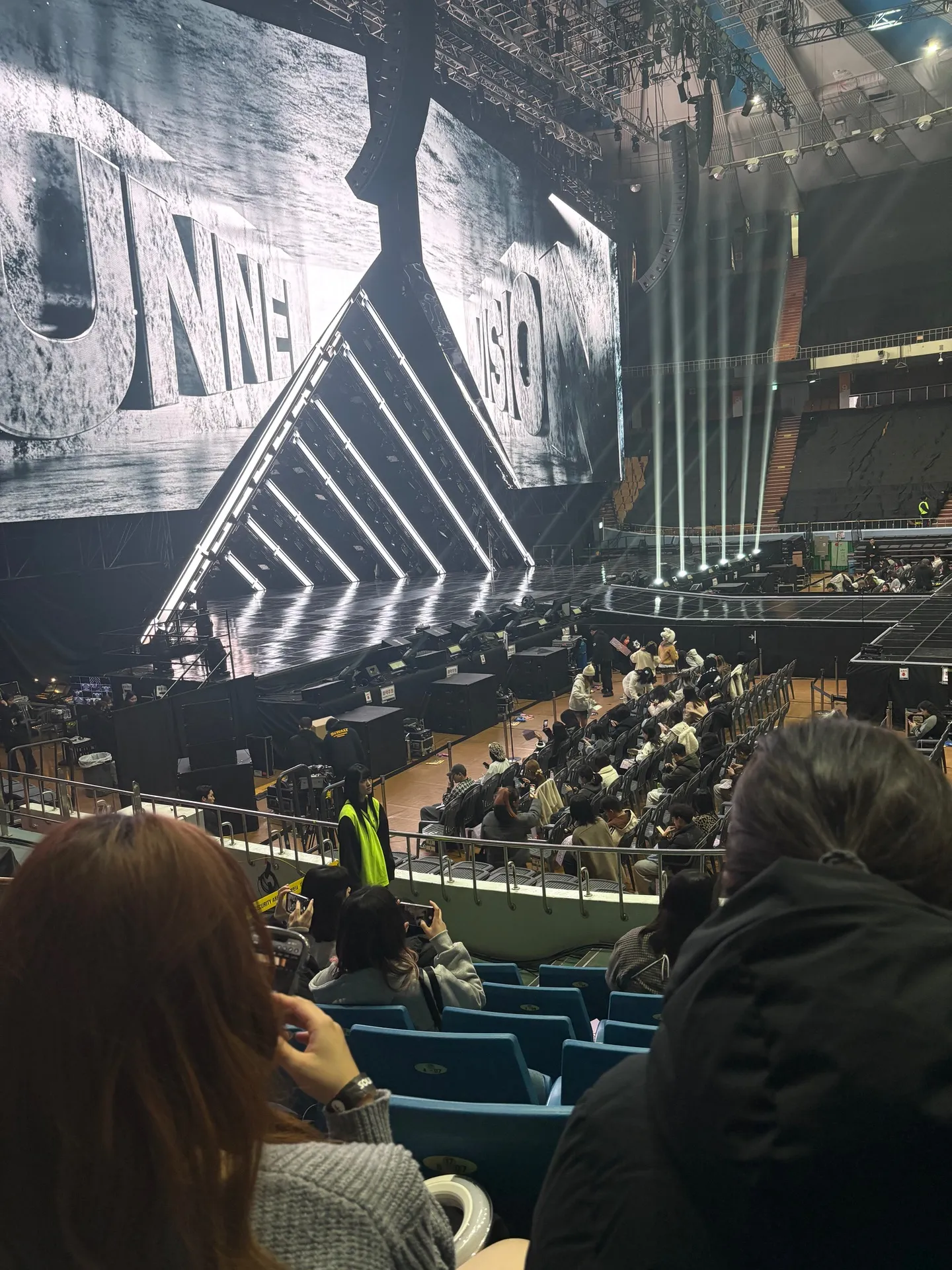 Jamsil Indoor Stadium 蠶室室內體育館 自動建檔區域: jis-17 票面七排排 視野照片 - ITZY TUNNEL VISION