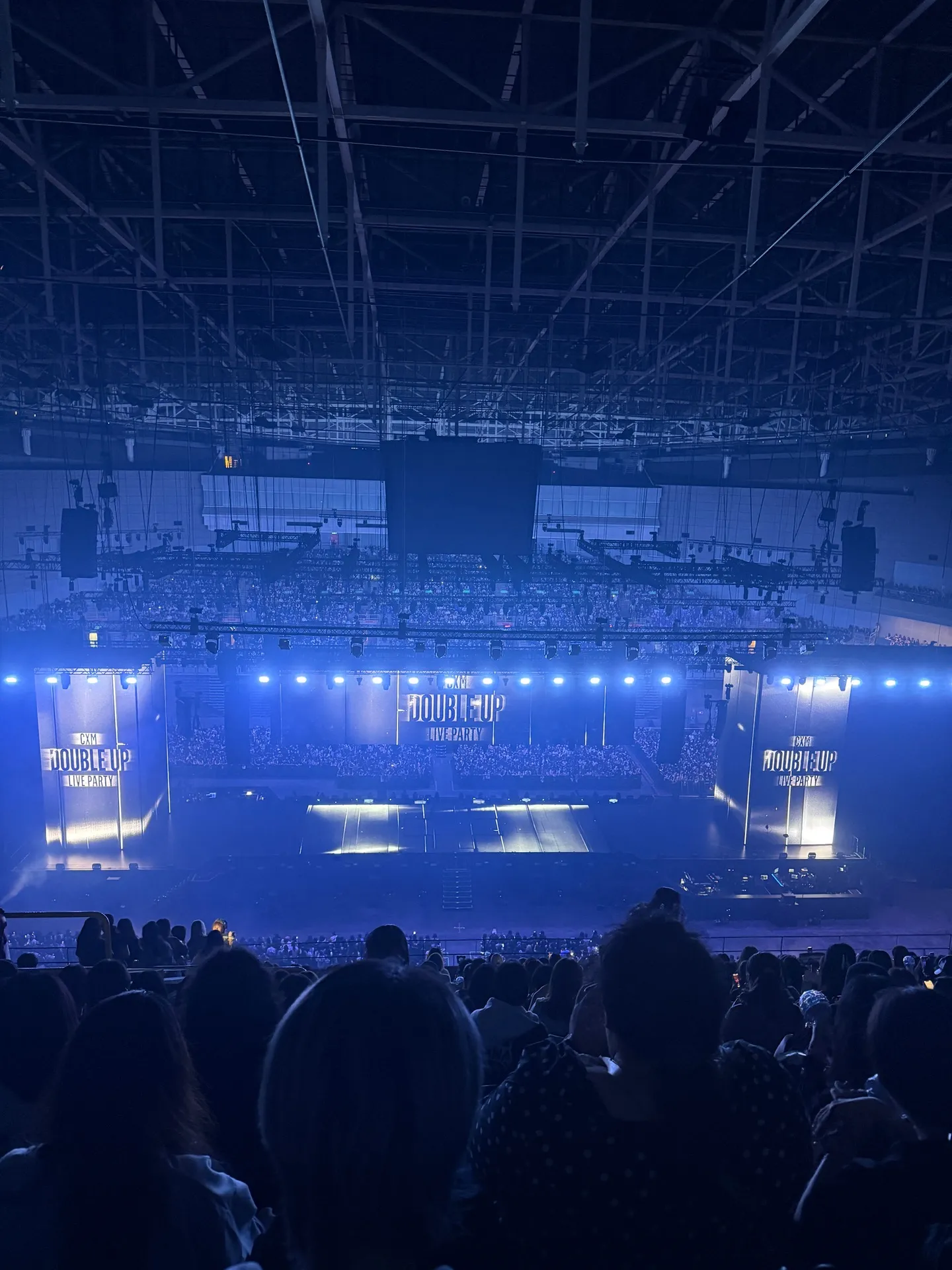 Kaohsiung Arena (センターステージ) 509 16列6番 座席からの眺め - CxM [DOUBLE UP] LIVE PARTY