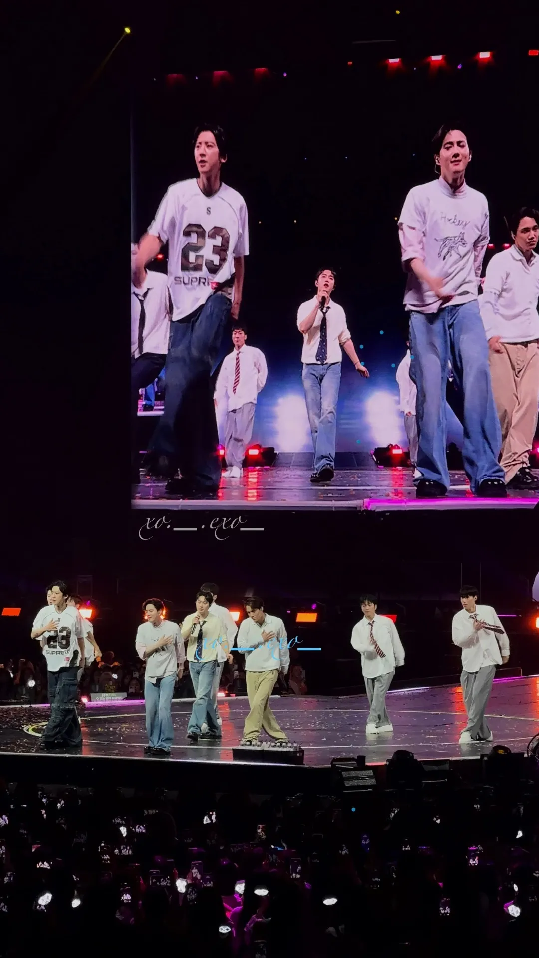 台北小巨蛋 黃2A 2排9號 視野照片 - EXO Planet #6 ExhOrizon