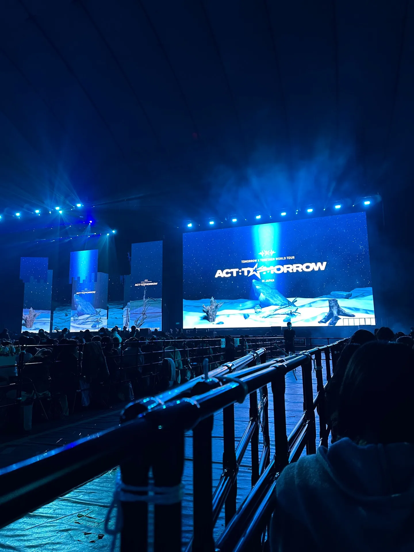東京巨蛋 (Tokyo Dome) 超猛: tkd-floori 後排左號 視野照片 - TOMORROW X TOGETHER ACT:TORROW in JAPAN
