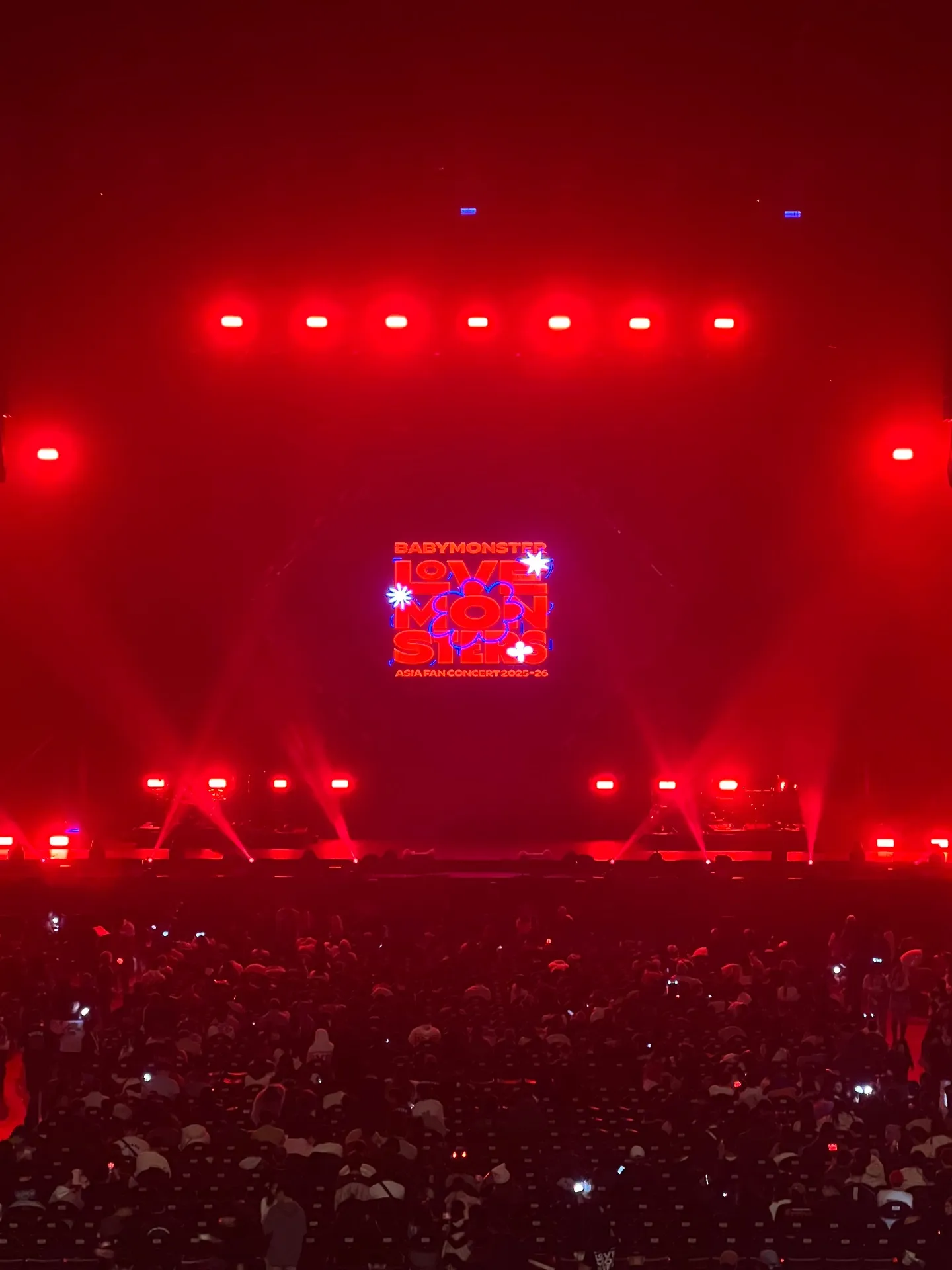 台北小巨蛋 黃2C 12排17號 視野照片 - BABYMONSTER “LOVE MONSTERS” ASIA FAN CONCERT
