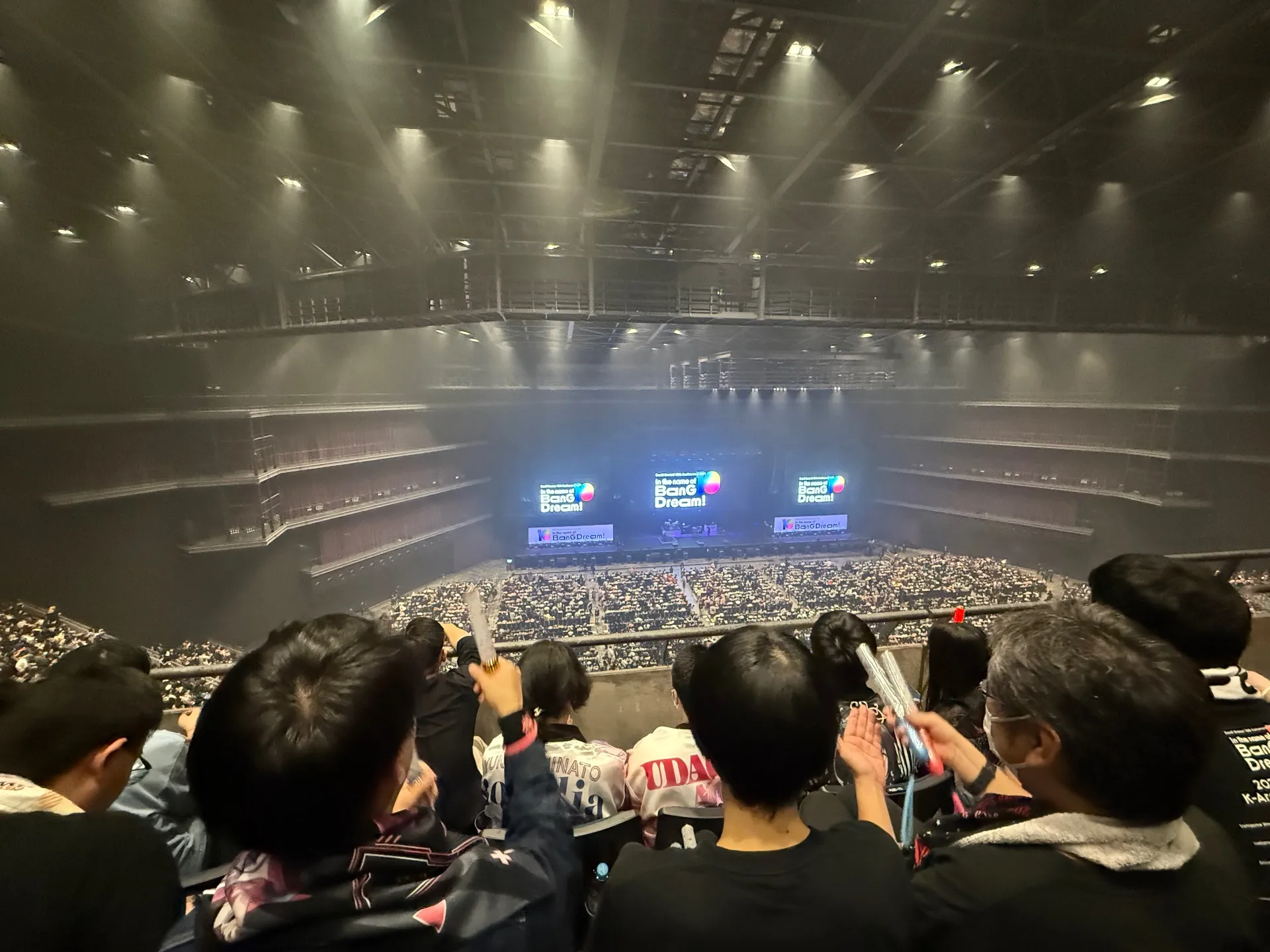 K-Arena 橫濱 40 區 3排108號 視野照片 - Bang Dream 10th