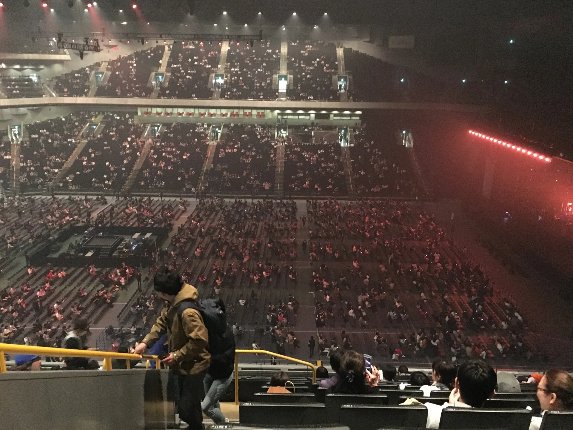 埼玉超級競技場 (Saitama Super Arena) 19 區 11排617號 視野照片 - Hikaru Utada Laughter in the Dark Tour 2018