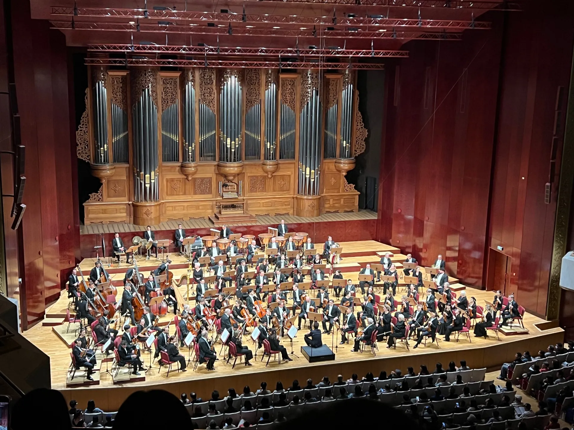 國家音樂廳 2A4 區 5排35號 視野照片 - 安聯人壽2026交響之夜 — 慕尼黑愛樂