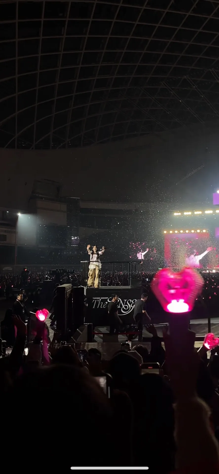 台北大巨蛋 110 13排11號 視野照片 - TAEYEON CONCERT - The TENSE in TAIPEI