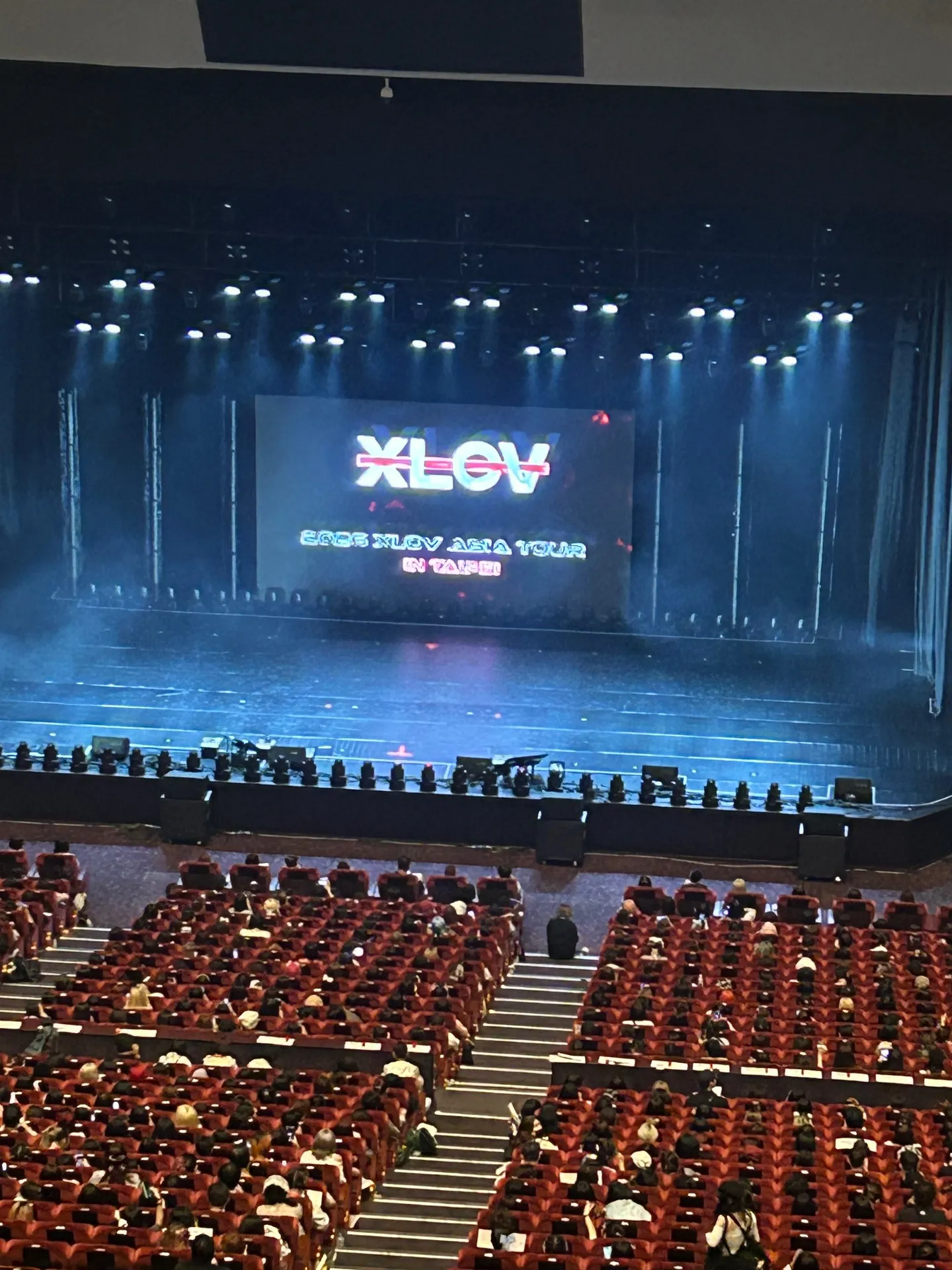TICC 台北國際會議中心 6F-C 31排24號 視野照片 - XLOV 2026 ASIA TOUR IN TAIPEI