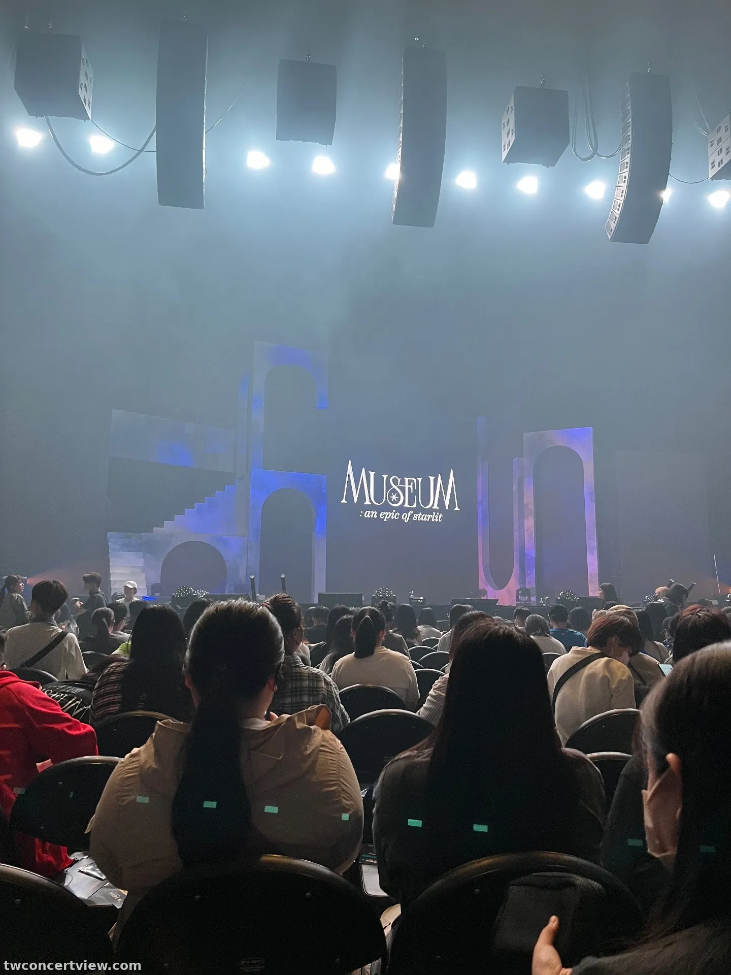 Kaohsiung Music Center C Row 後, Seat 中 seat view - Moon Byul 1st World Tour