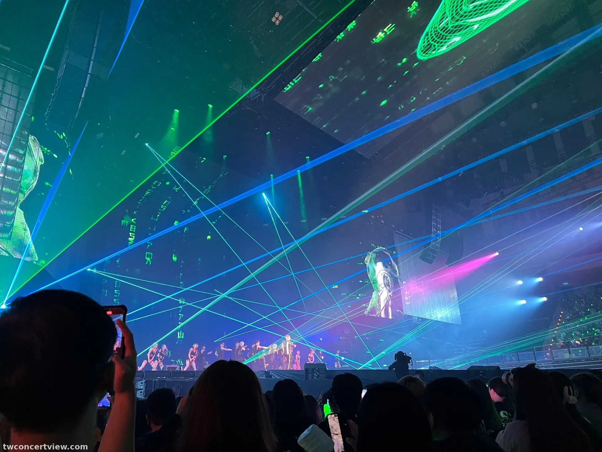 台北小巨蛋 特A 前排左號 視野照片 - 羅志祥EVOLUTION台北站