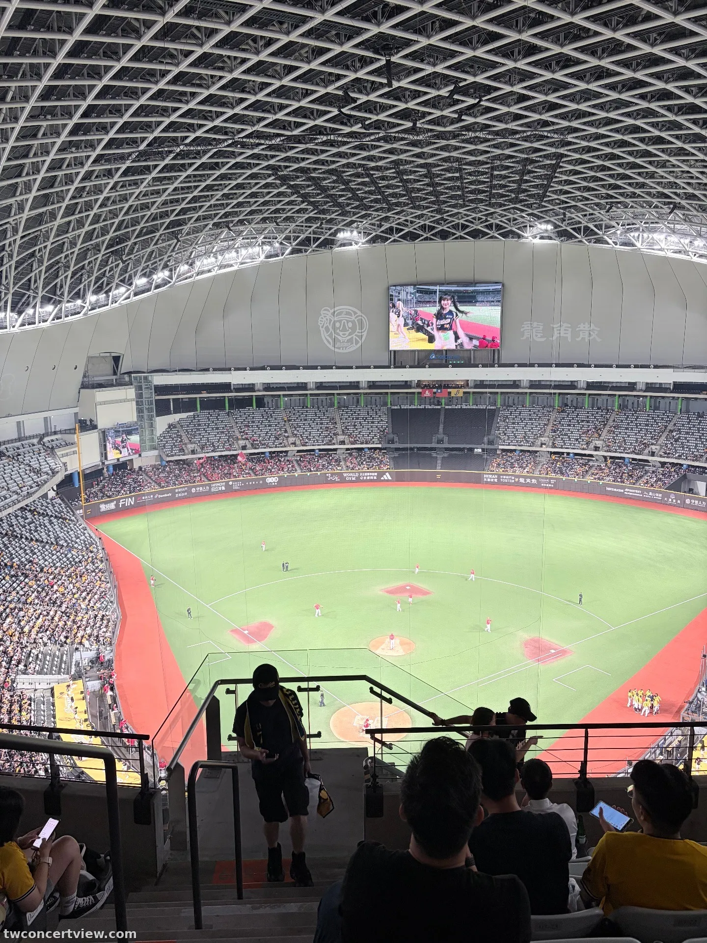 Taipei Dome (Baseball Mode) 508 Row 6, Seat 25 seat view - 2026 中信兄弟龍角散草本喉糖 Channel B 棒球音樂祭