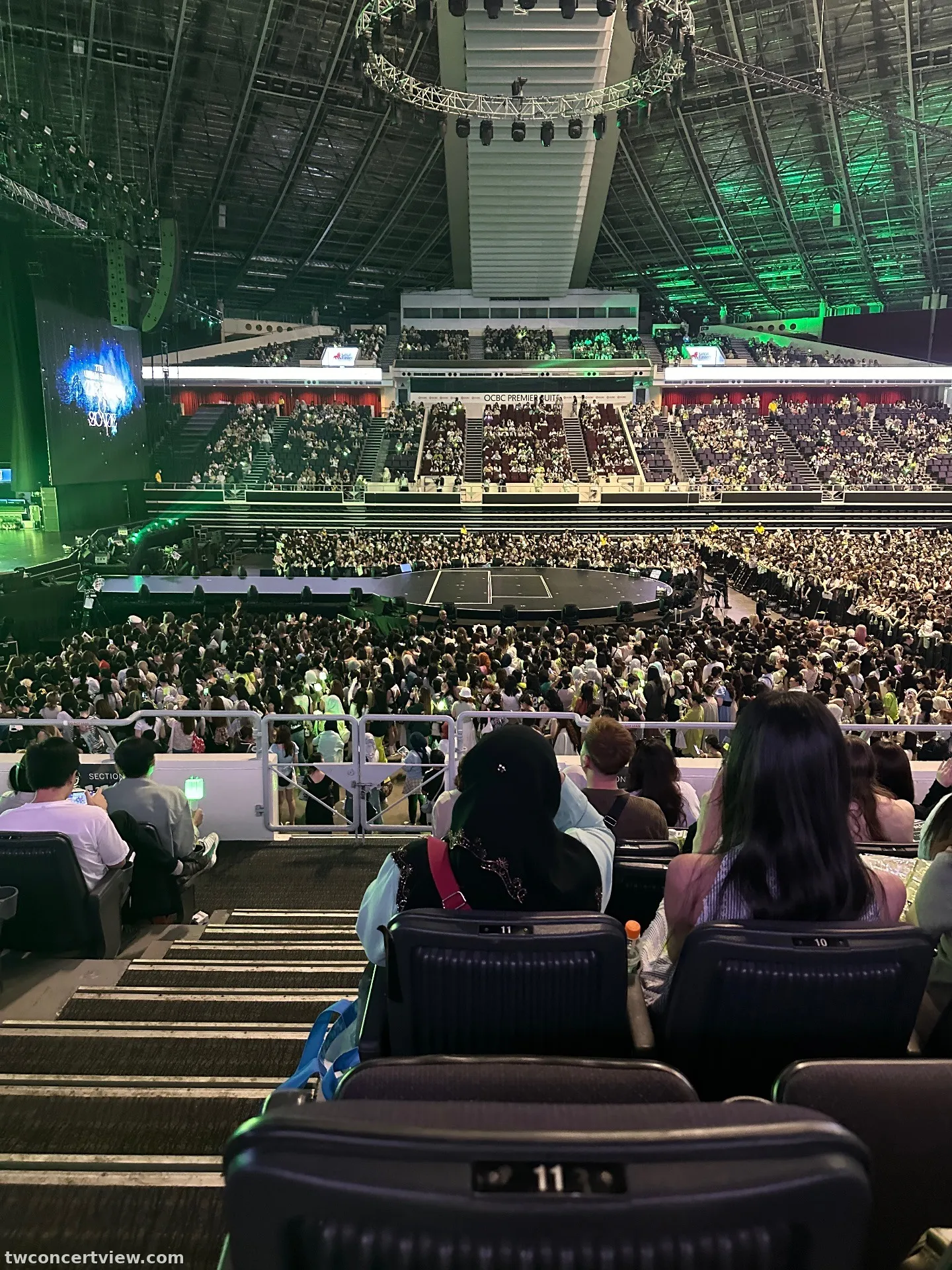 新加坡室內體育館 (Singapore Indoor Stadium) 211 區 18排11號 視野照片 - 2024 NCT DREAM WORLD TOUR < THE DREAM SHOW 3 : DREAM( )SCAPE > in SINGAPORE