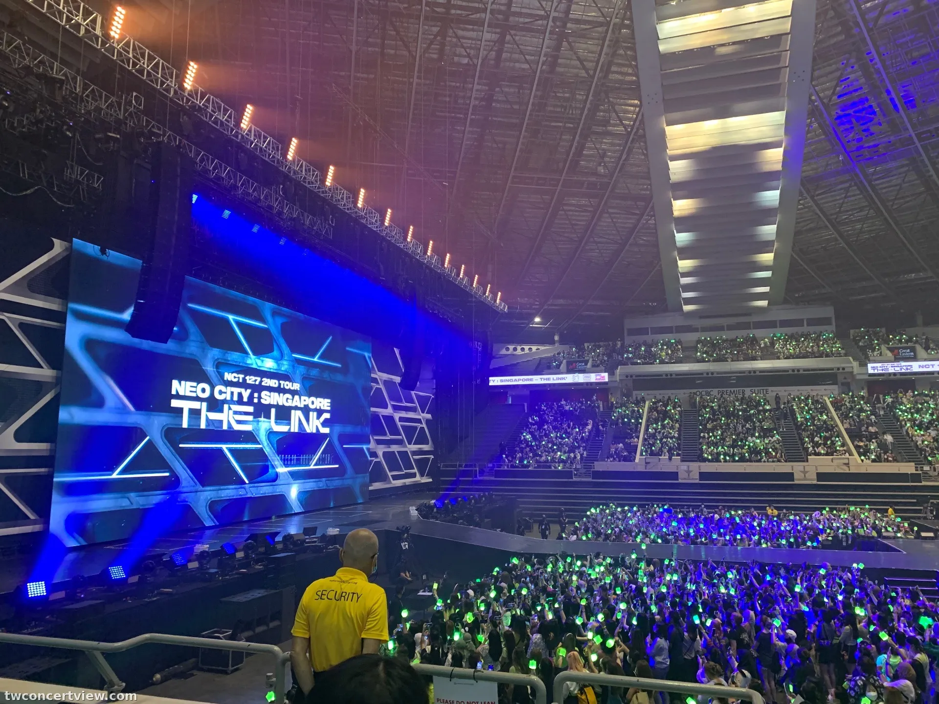新加坡室內體育館 (Singapore Indoor Stadium) 211 區 15排10號 視野照片 - NCT 127 2nd Tour 'Neo City : Singapore - The Link'