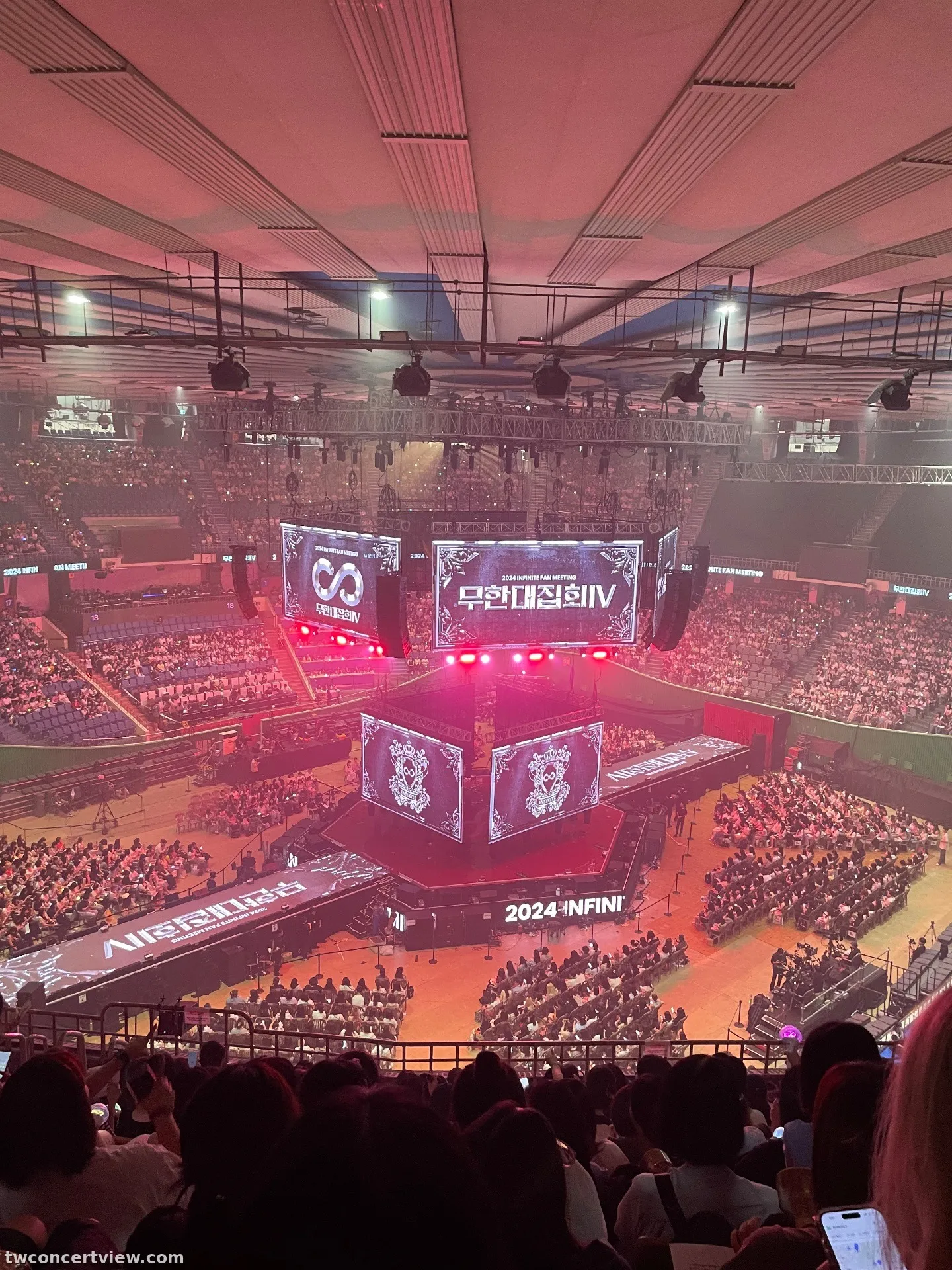 Jamsil Indoor Stadium 蠶室室內體育館 自動建檔區域: jis-29 13排排19號號 視野照片 - INFINITE 2024 無限大集會