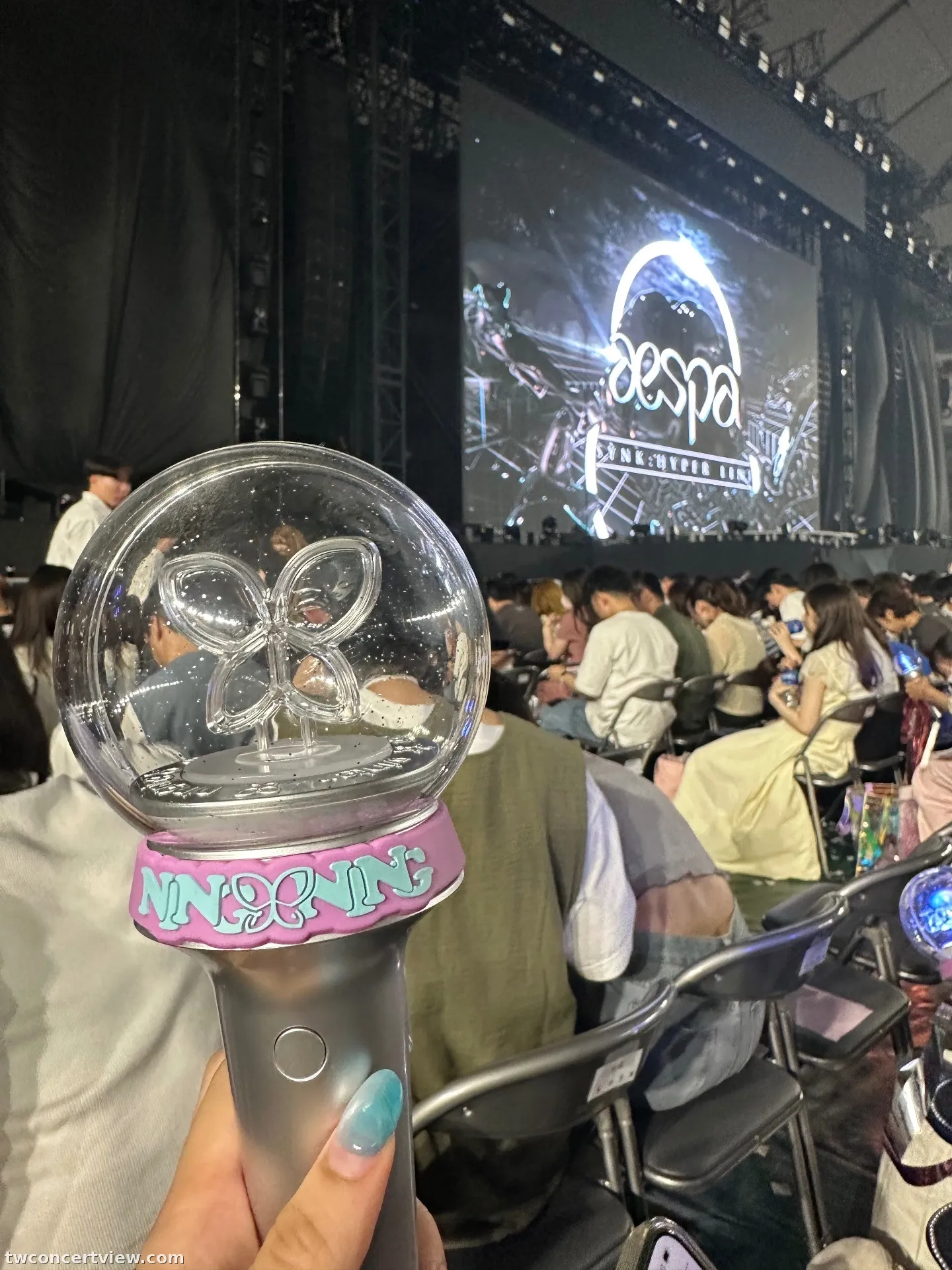 東京巨蛋 (Tokyo Dome) 超猛: tkd-floora 前排左號 視野照片 - aespa LIVE TOUR 2023 'SYNK : HYPER LINE' in JAPAN -Special Edition-