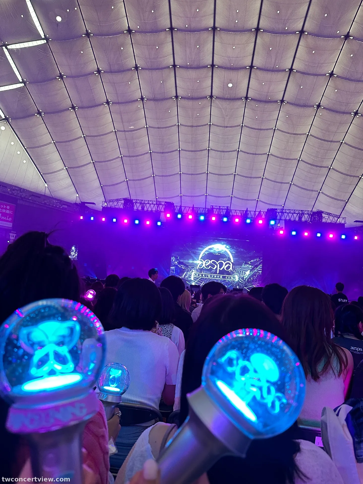 東京巨蛋 (Tokyo Dome) 超猛: tkd-floorh 前排中號 視野照片 - aespa LIVE TOUR 2023 'SYNK : HYPER LINE' in JAPAN -Special Edition-