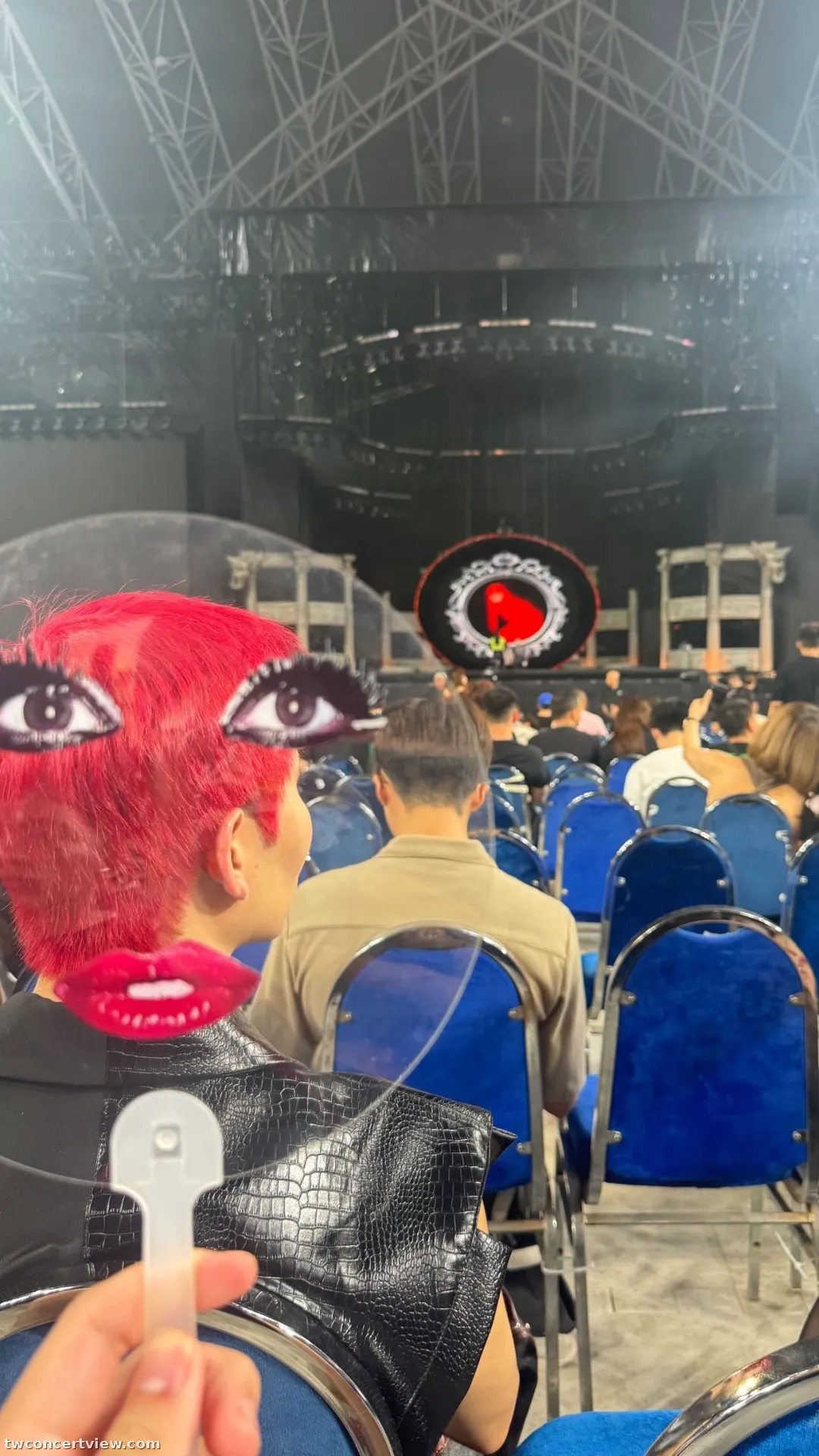 新加坡國家體育場東側舞台 超猛: sns-floor07 後排左號 視野照片 - Lady Gaga in Singapore