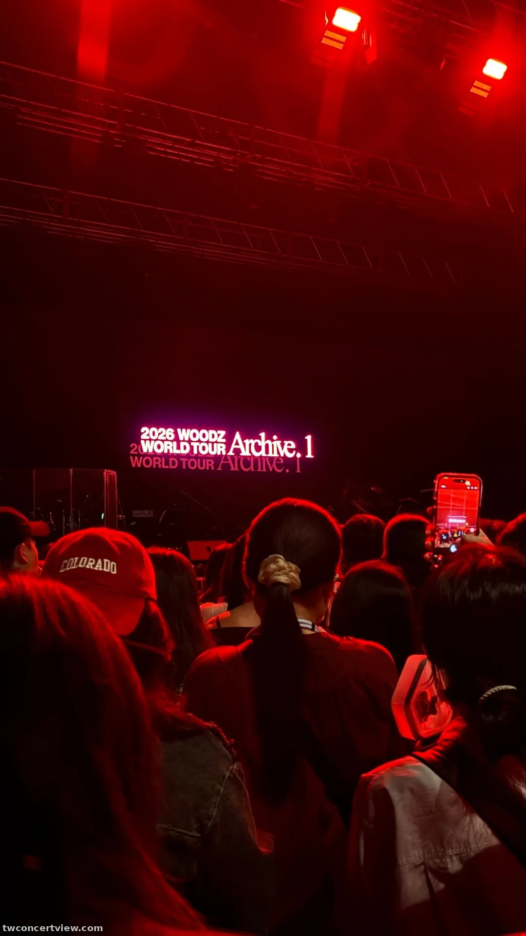 Zepp New Taipei ZEPP C L W standing排235號號 視野照片 - 2026 WOODZ Archive.1 in Taipei